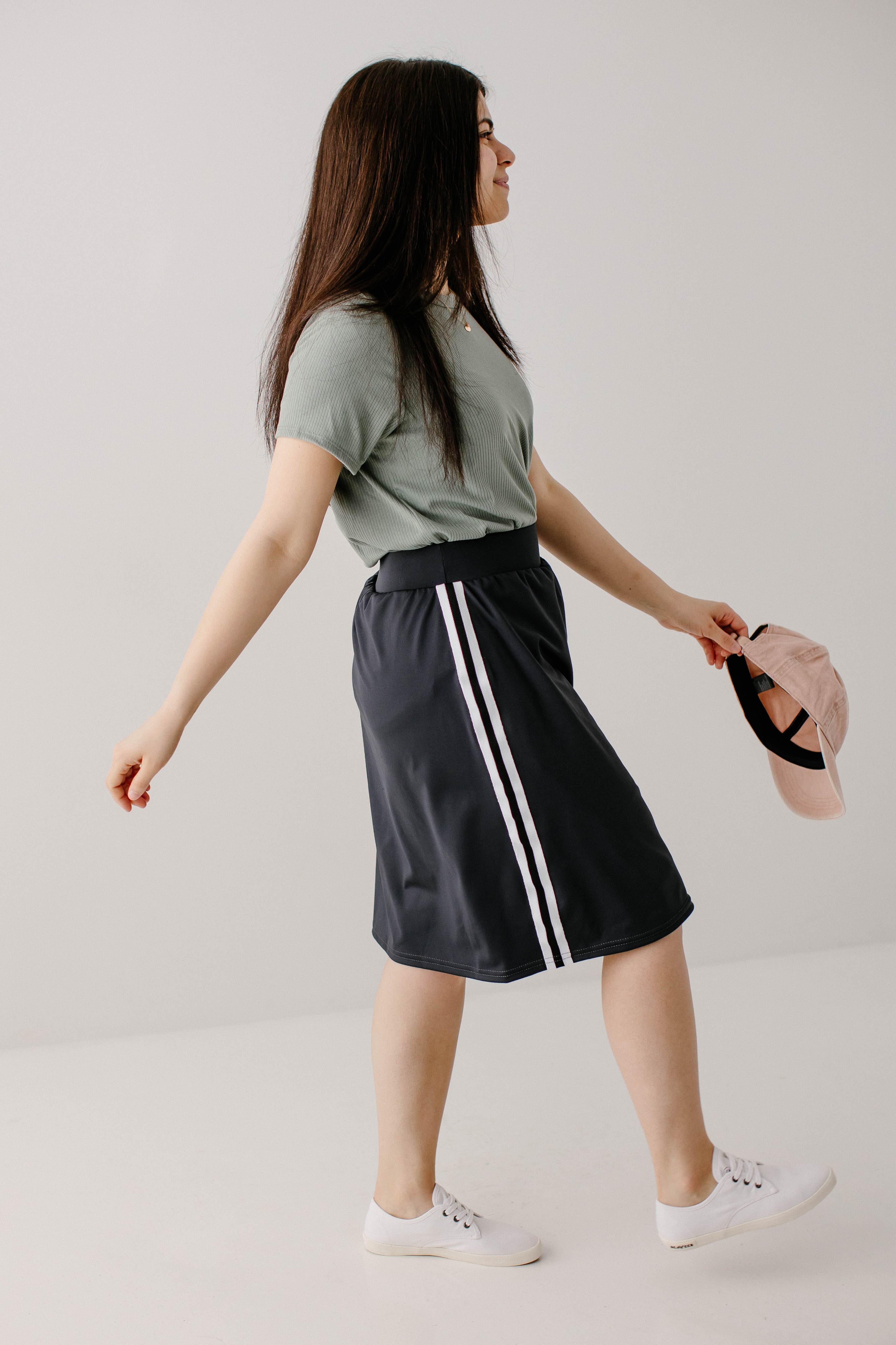Modest Athletic Knee Length Skort - Image 10