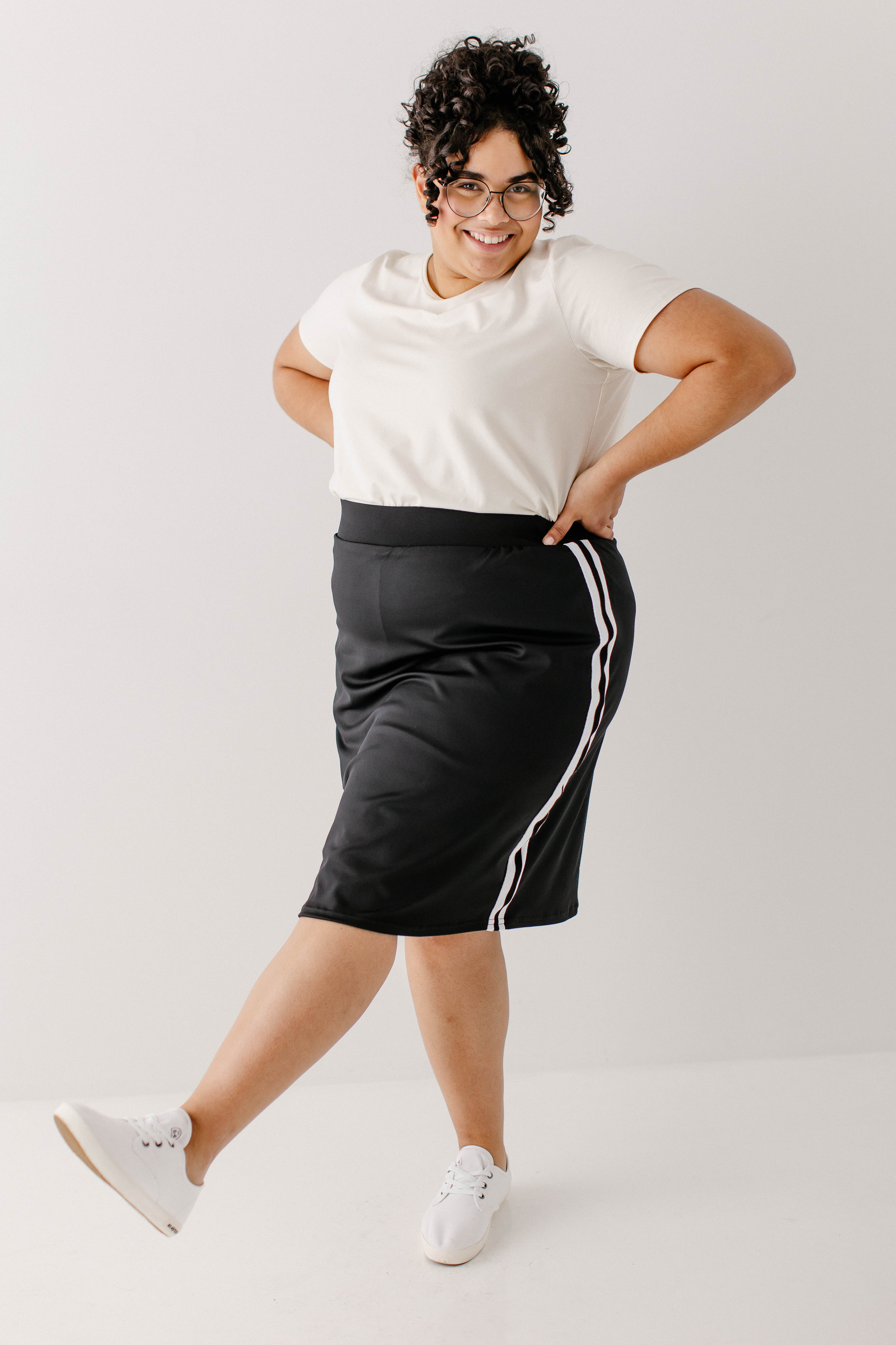 Modest Athletic Knee Length Skort - Image 13
