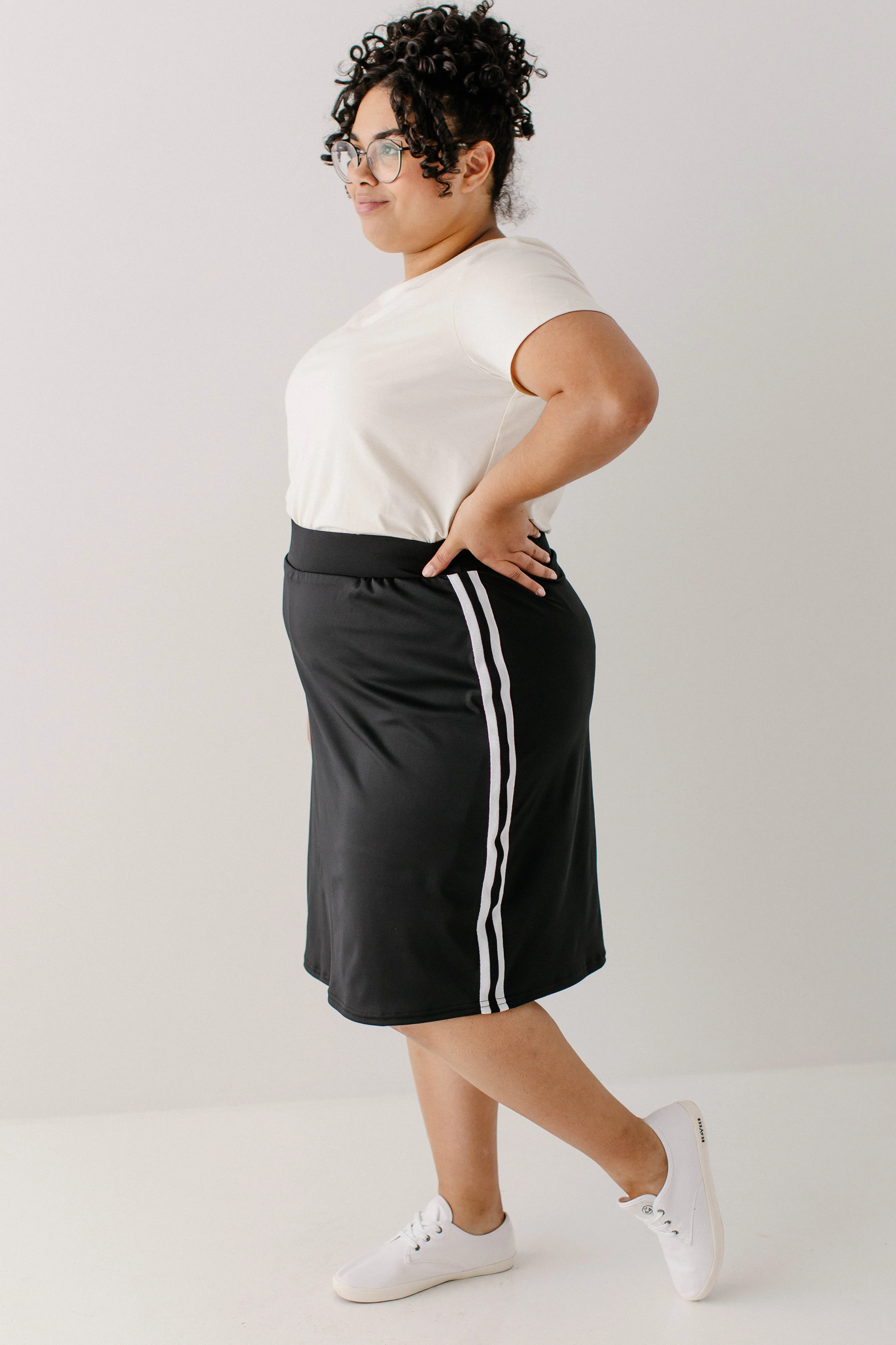 Modest Athletic Knee Length Skort - Image 14