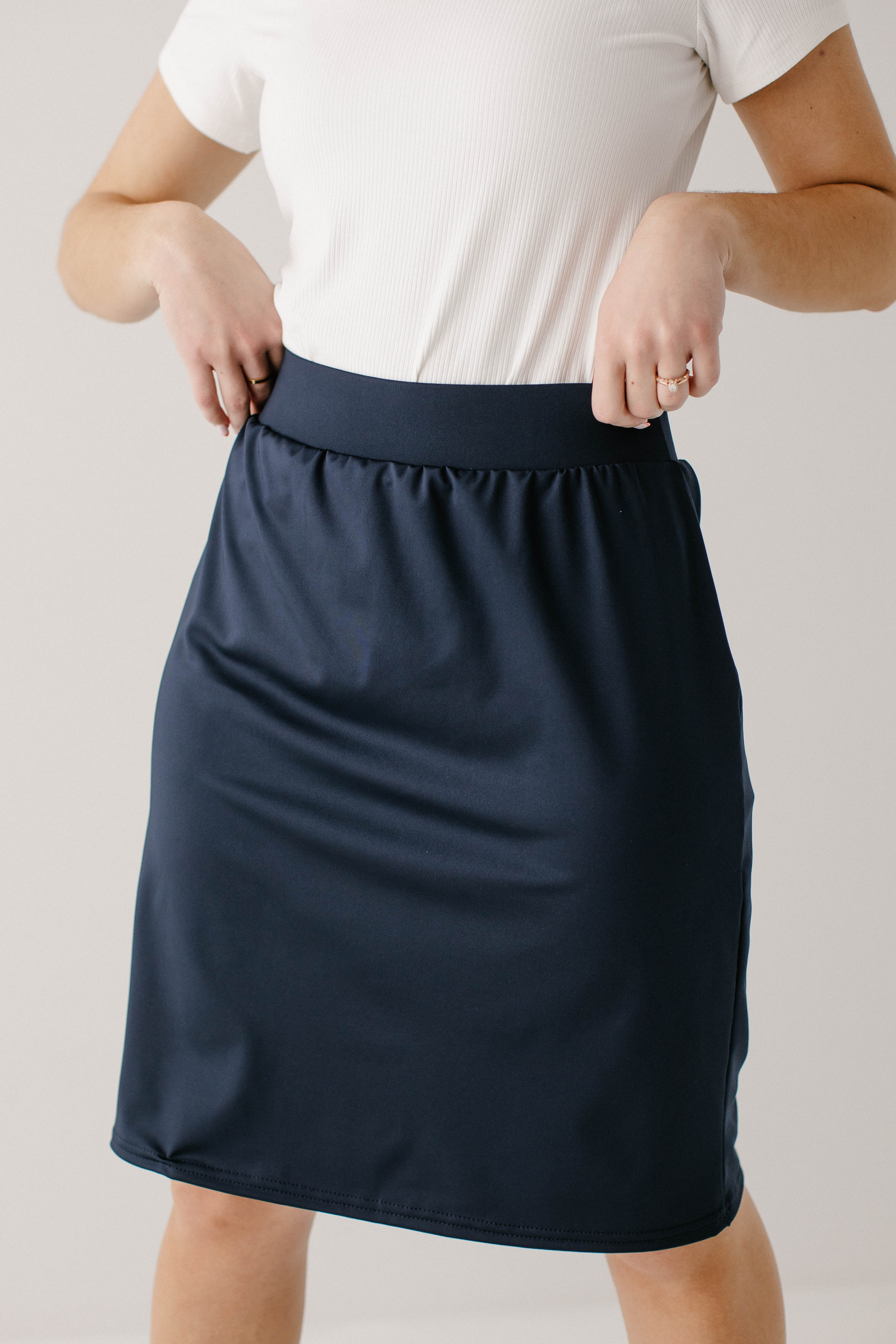 Modest Athletic Knee Length Skort - Image 16
