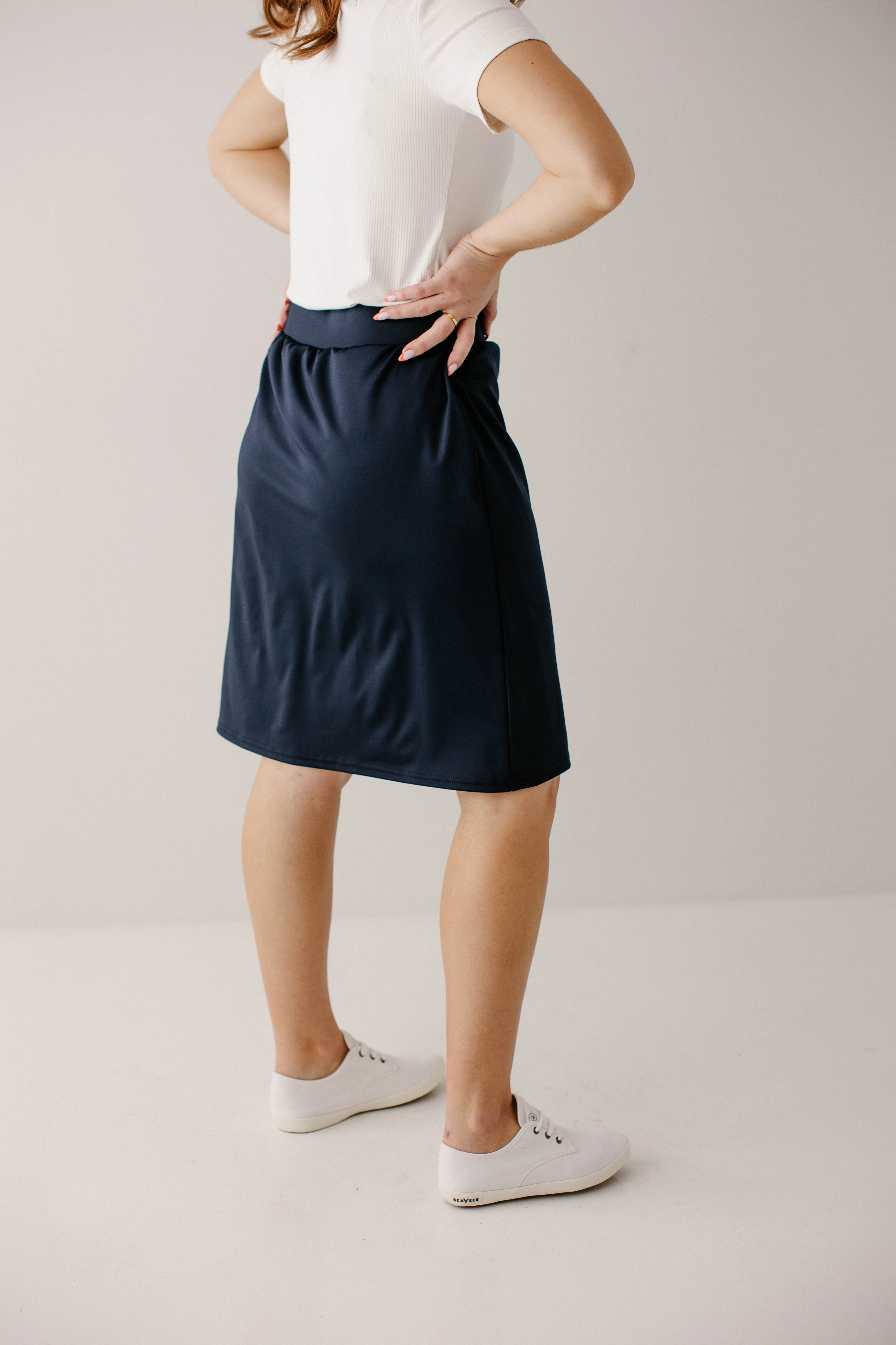 Modest Athletic Knee Length Skort - Image 17