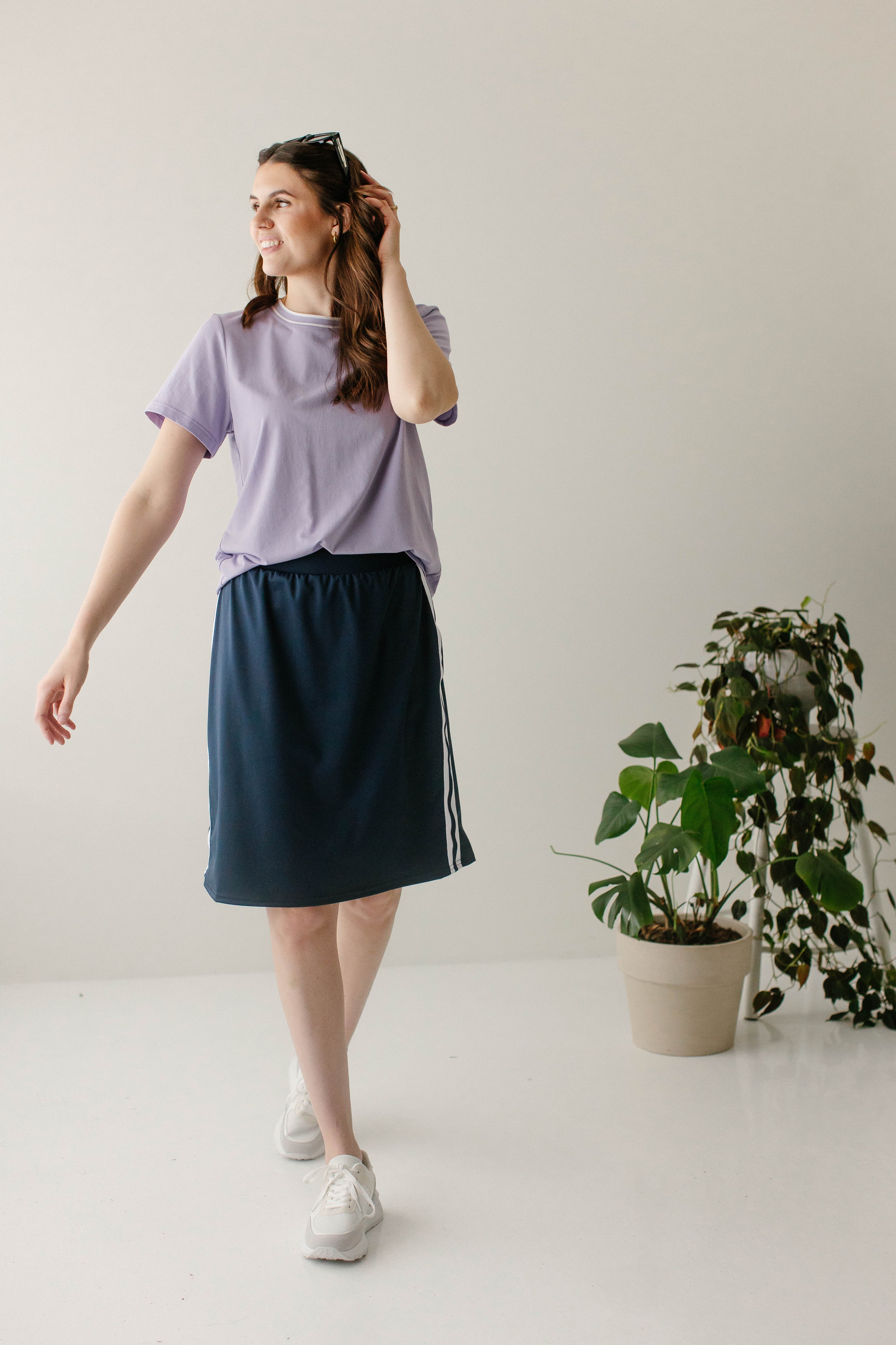 Modest Athletic Knee Length Skort - Image 18