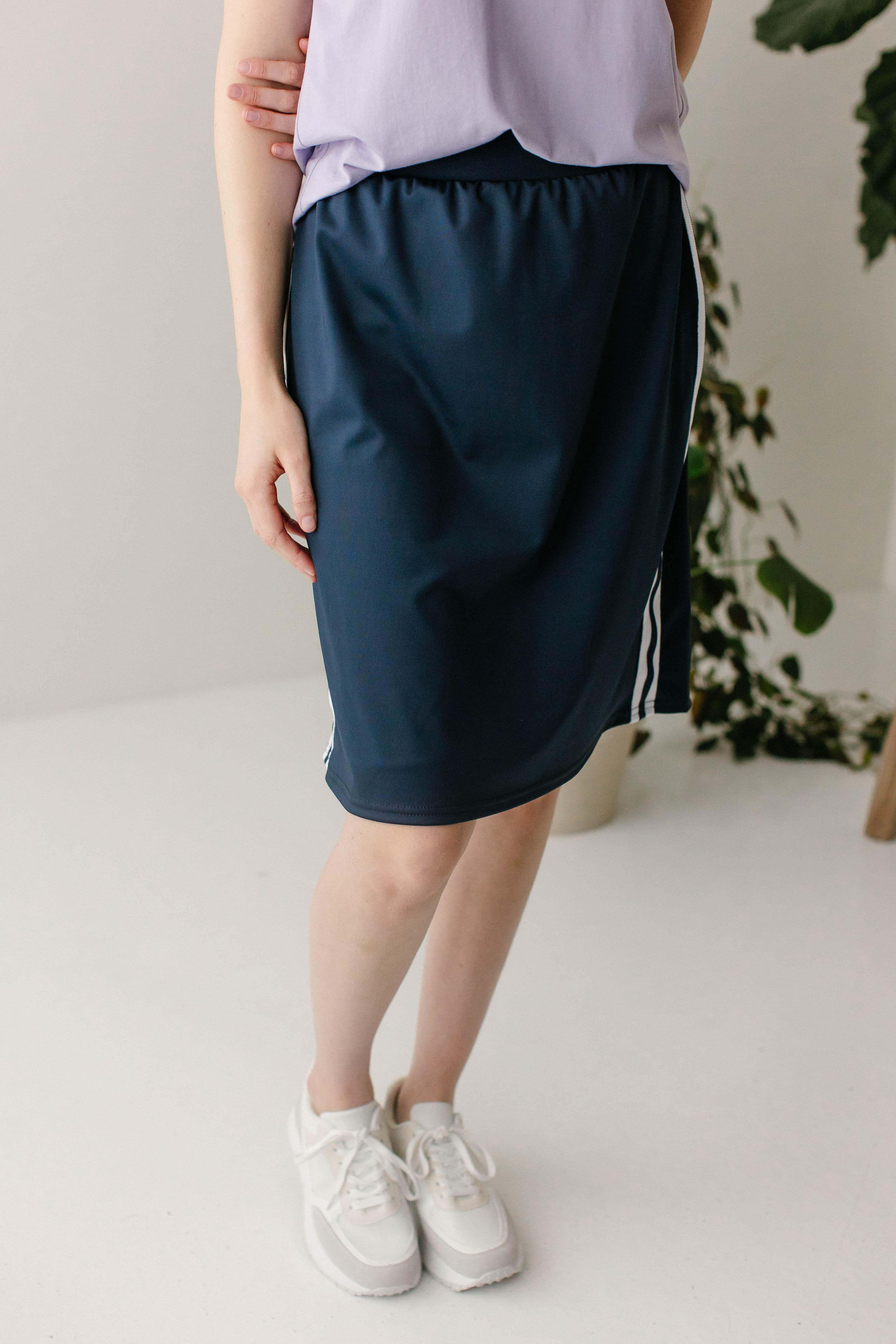 Modest Athletic Knee Length Skort - Image 19