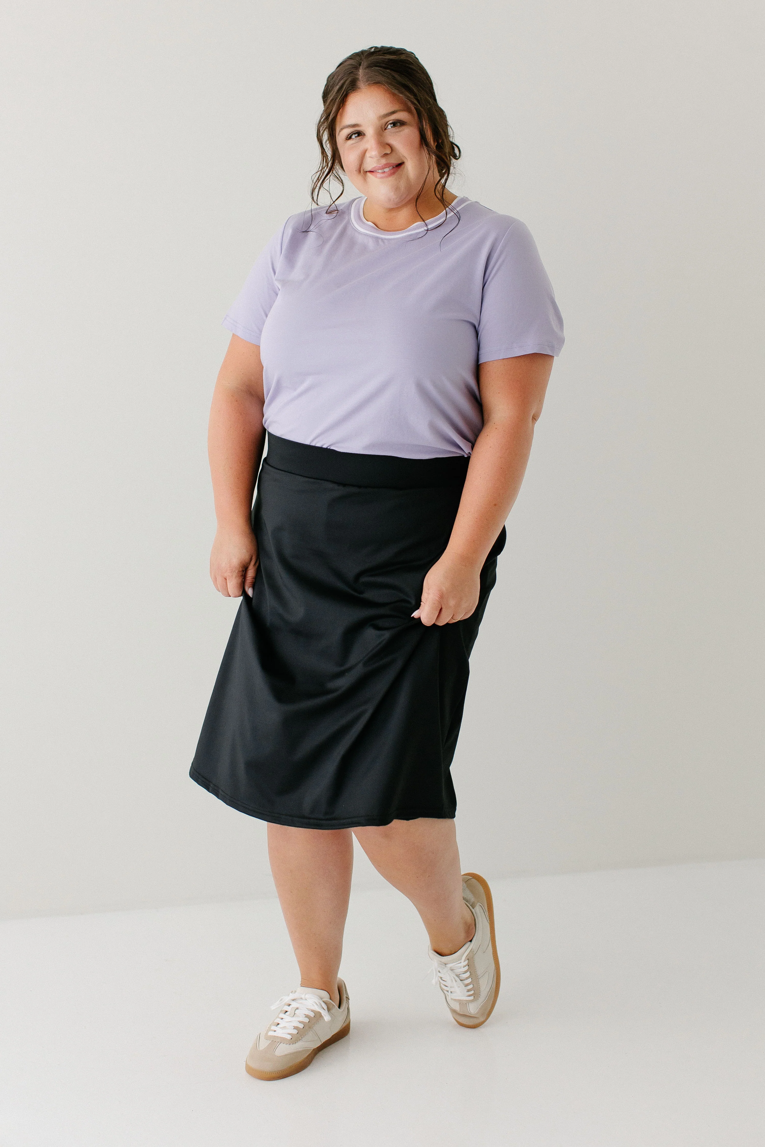 Modest Athletic Knee Length Skort - Image 3