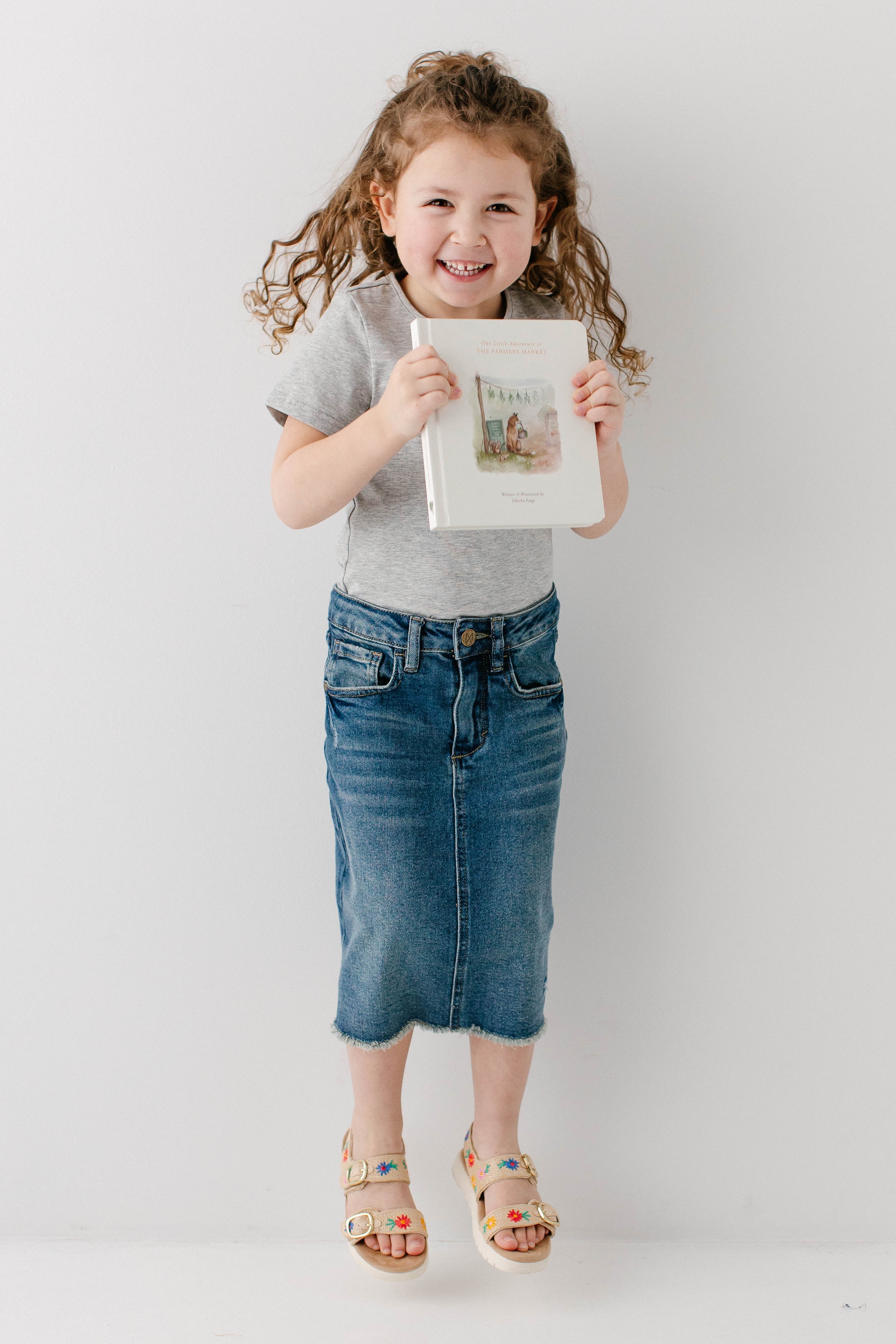 Nala Girl Distressed Denim Skirt - Image 5