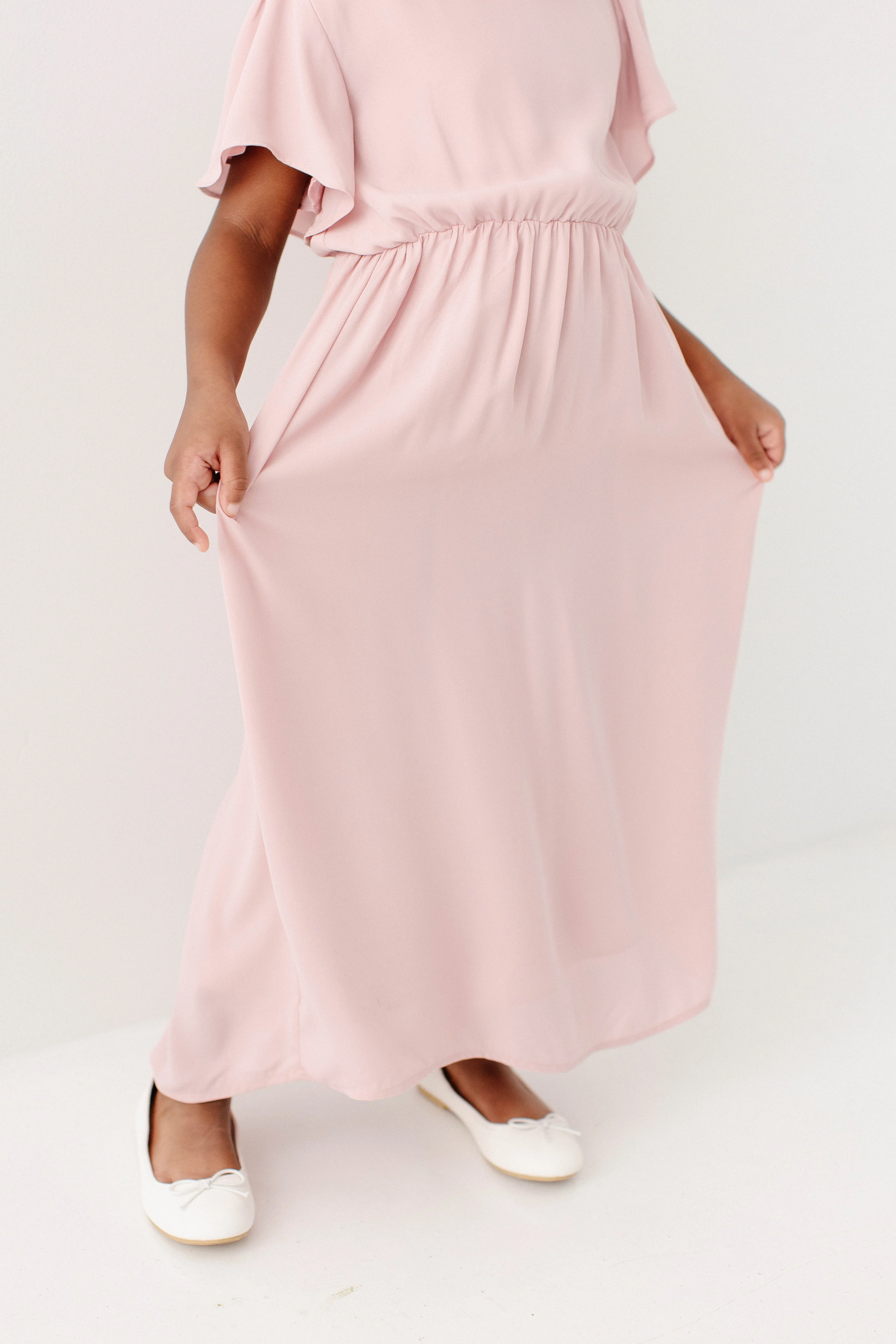 Naomi Girl Chiffon Maxi Dress FINAL SALE - Image 3