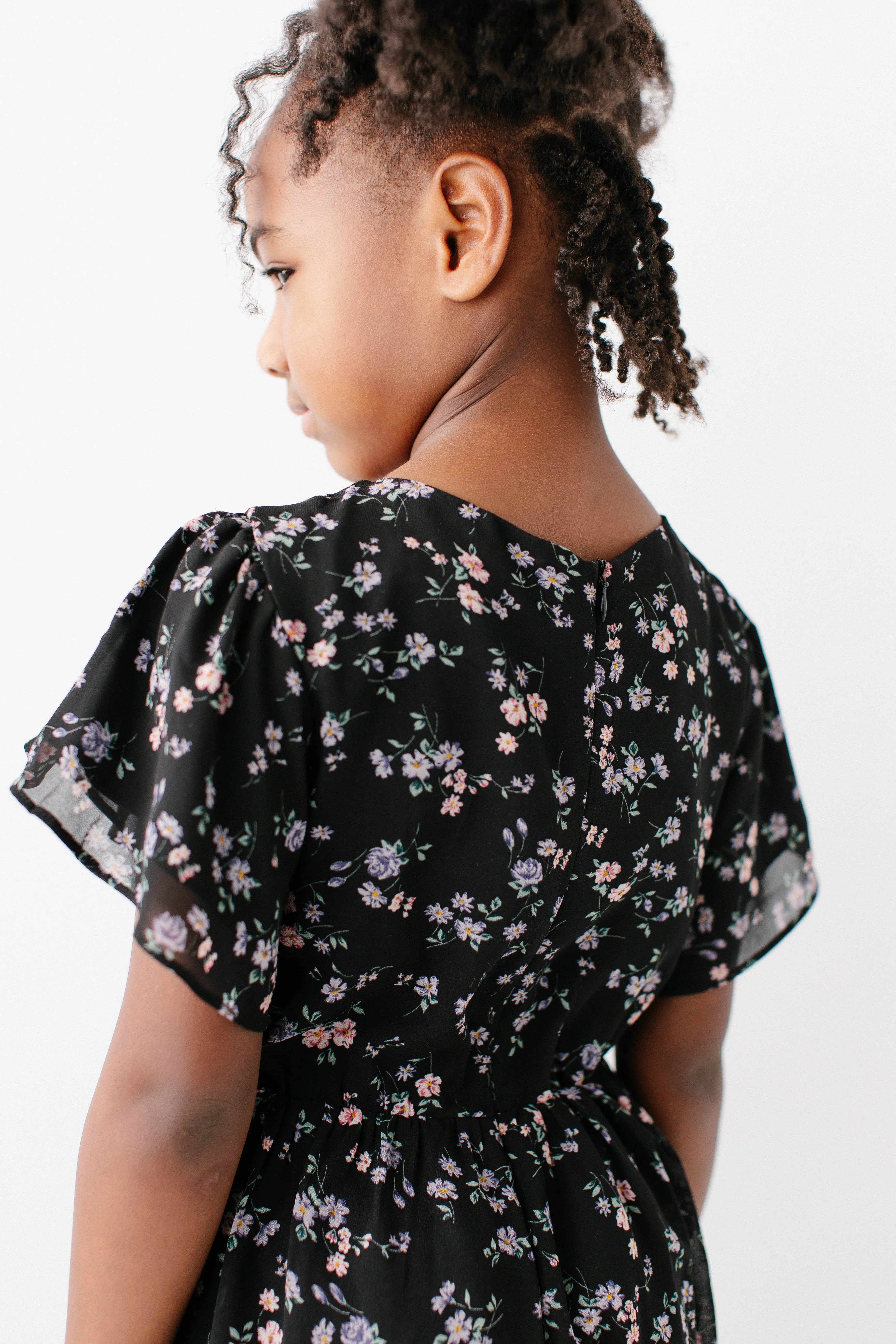 Naomi Girl Floral Midi Dress FINAL SALE - Image 6