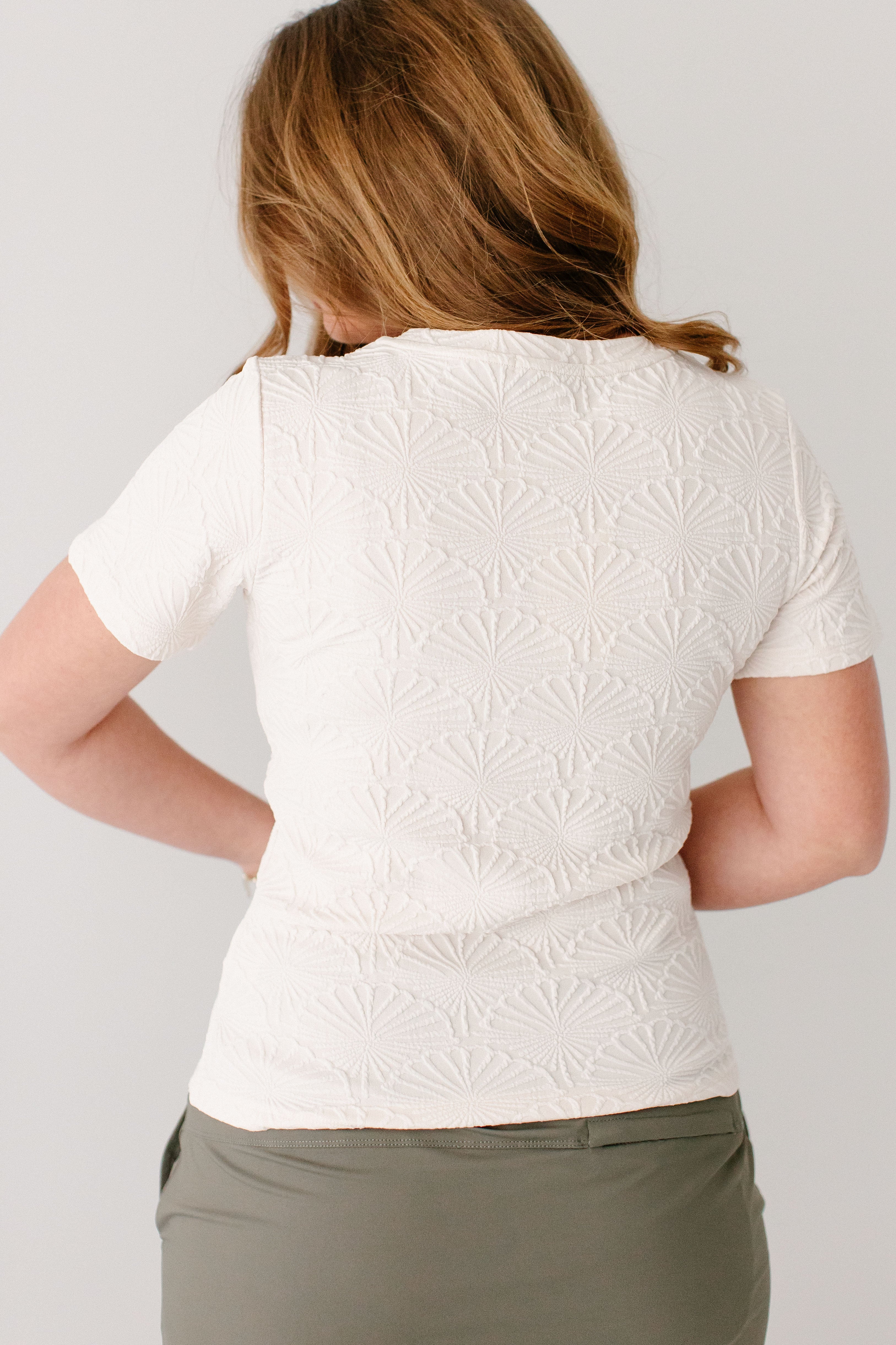 Neela Seashell Textured Top FINAL SALE - Image 4