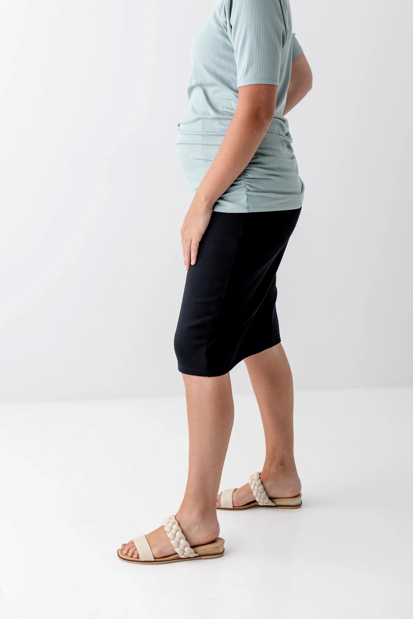 Nicole Maternity Ponte Knit Skirt FINAL SALE - Image 7