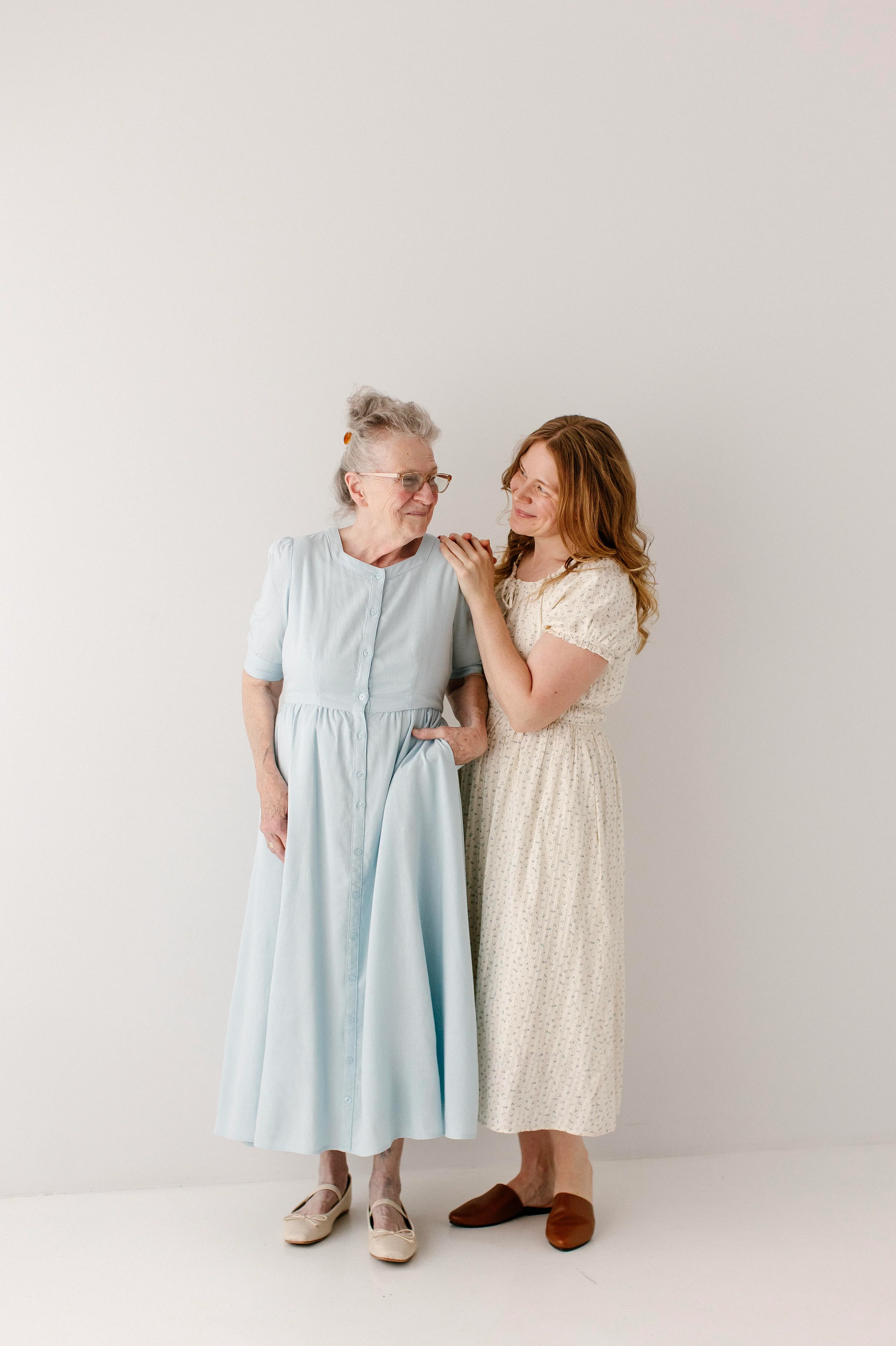 Nora Button Front A-Line Dress - Image 19
