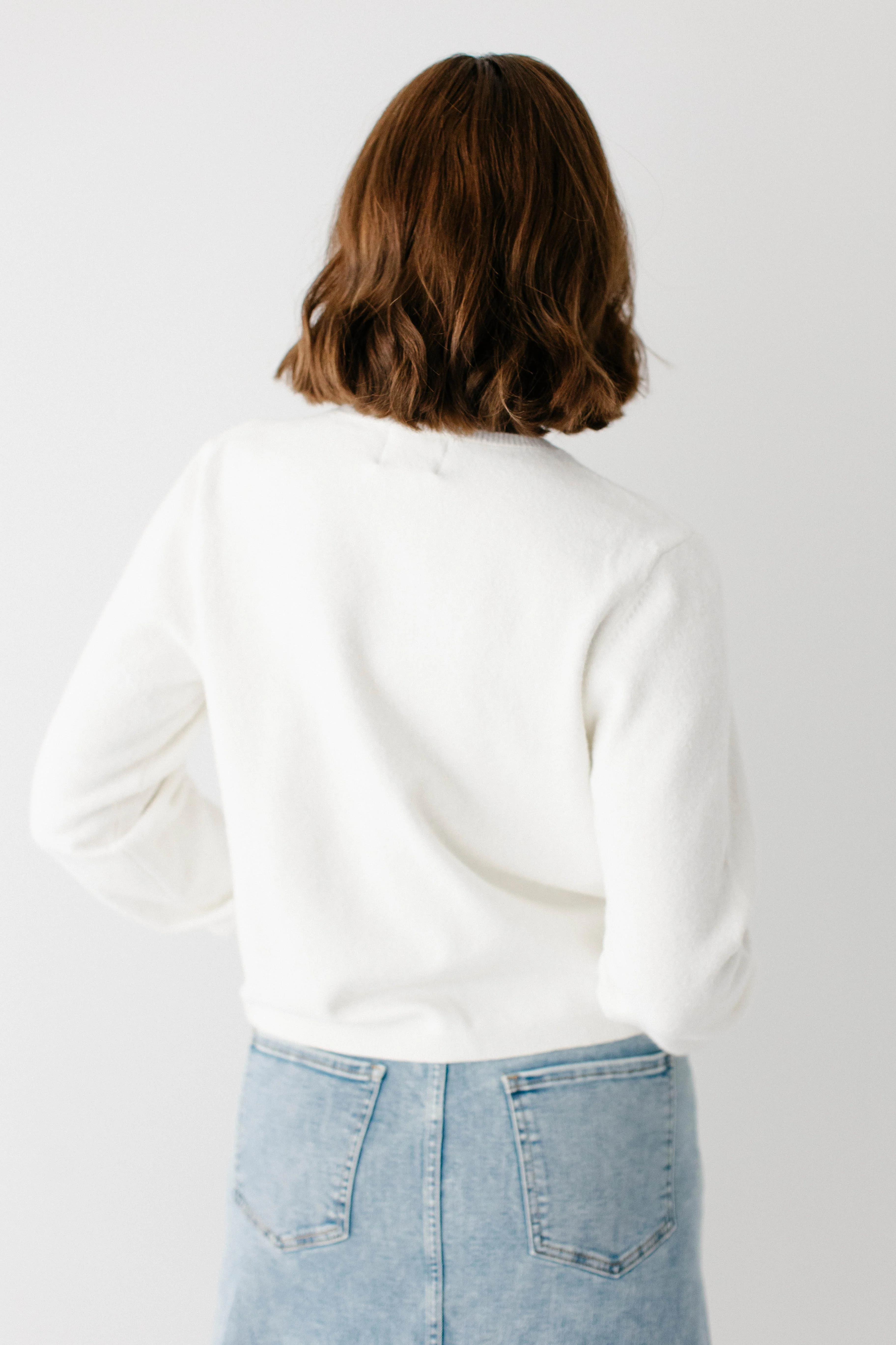 'Phyllis' Button Down Knit Cardigan FINAL SALE - Image 4