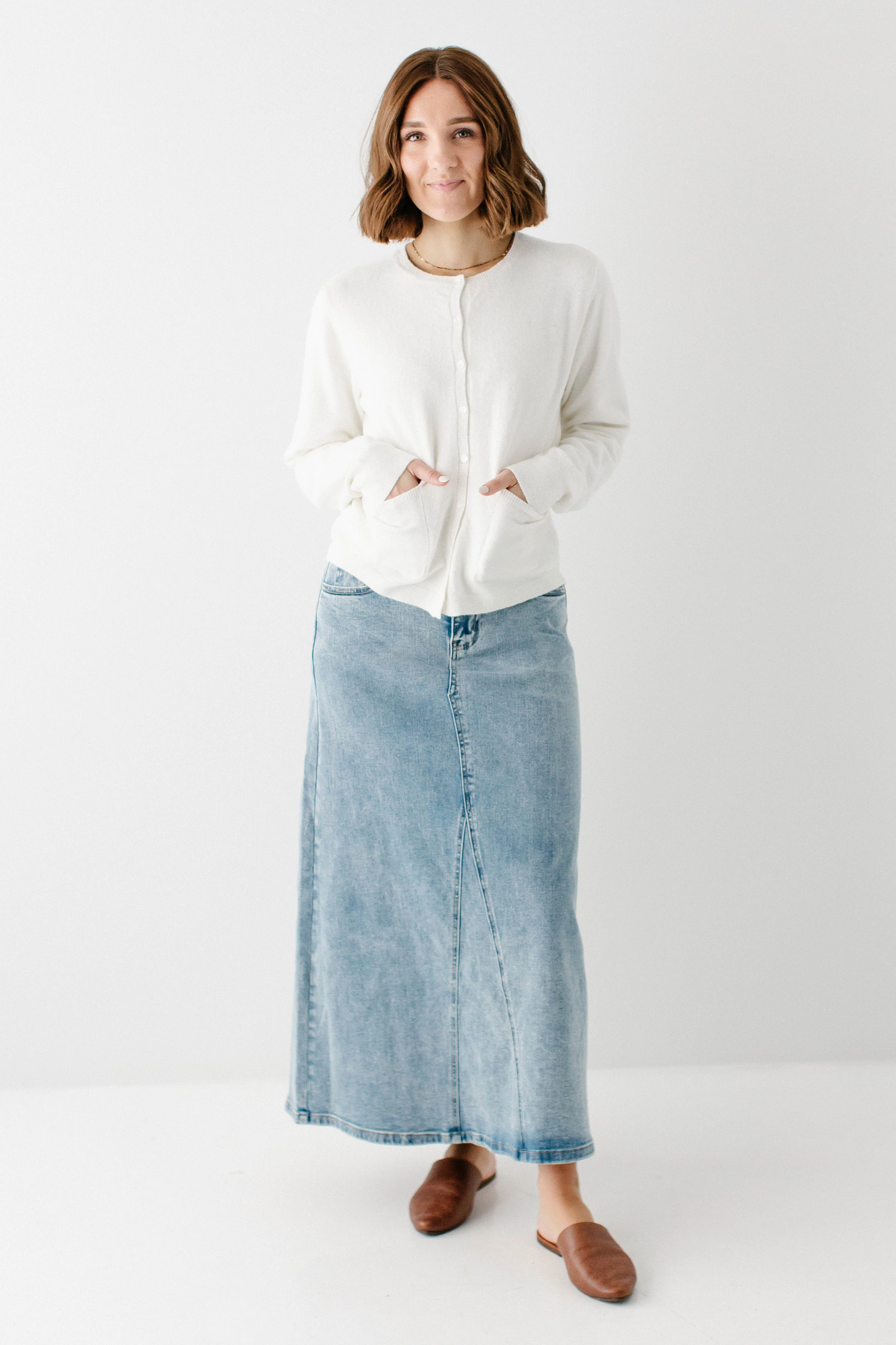 'Phyllis' Button Down Knit Cardigan FINAL SALE - Image 5