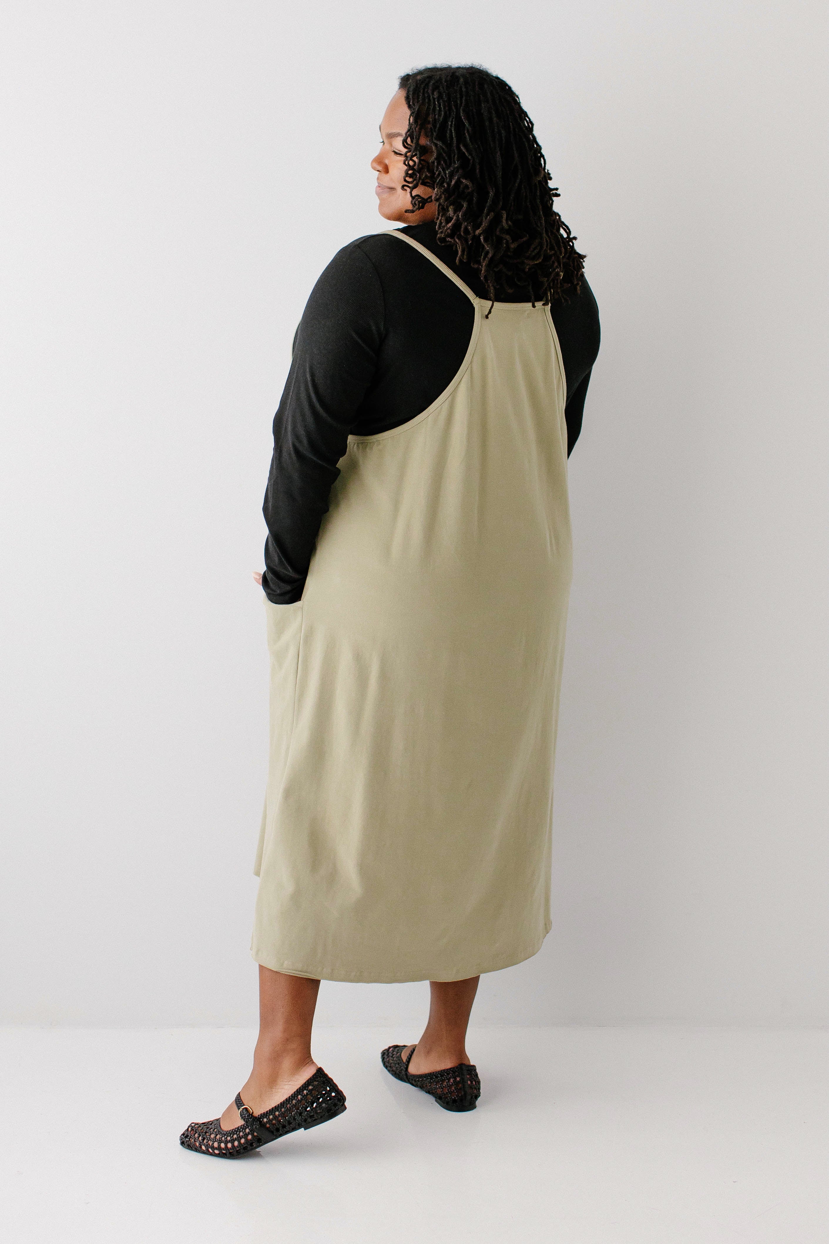 Plus Suri Cami Knit Midi Dress FINAL SALE - Image 5