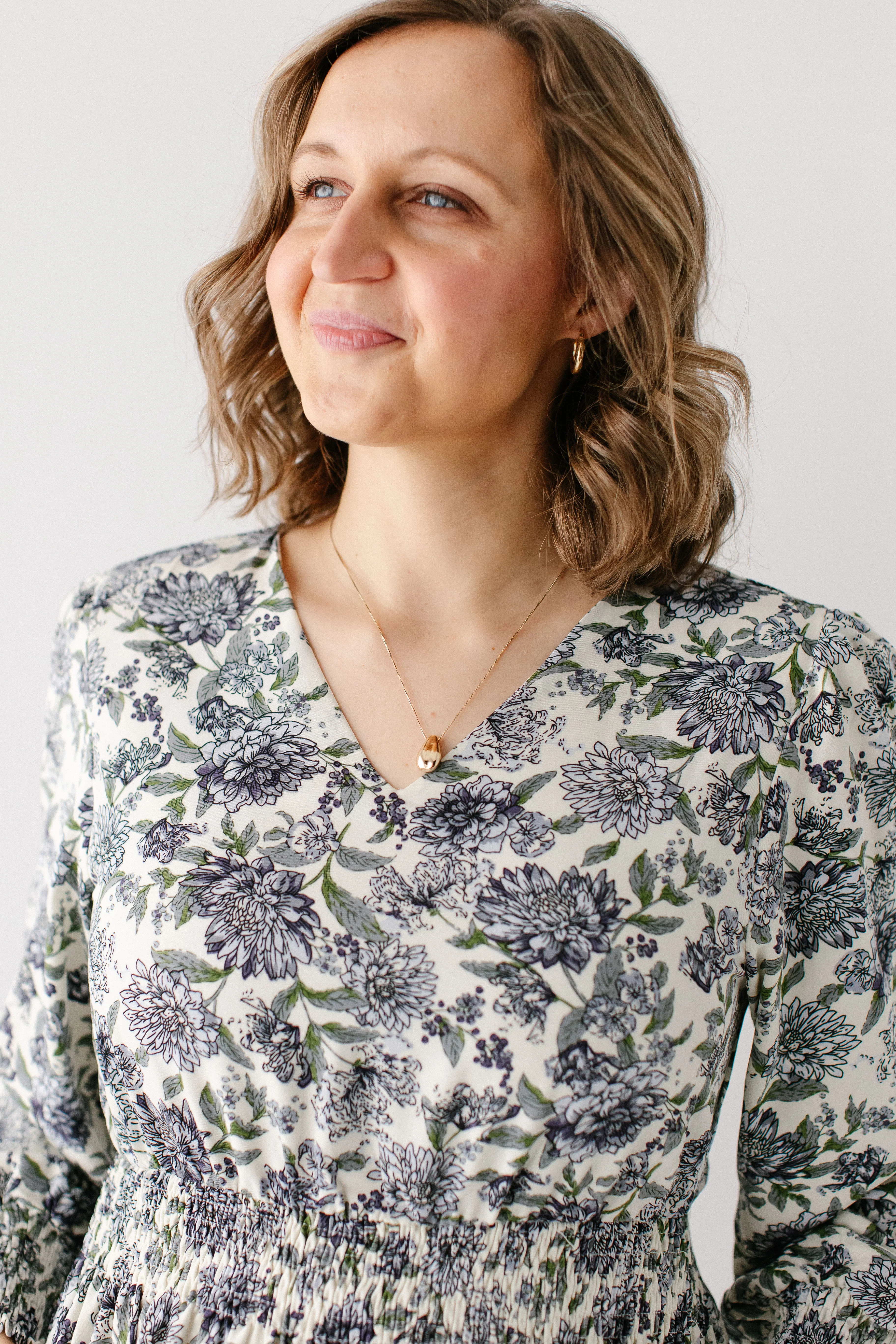 Poetry Blue Floral Tiered Maxi Dress FINAL SALE - Image 4