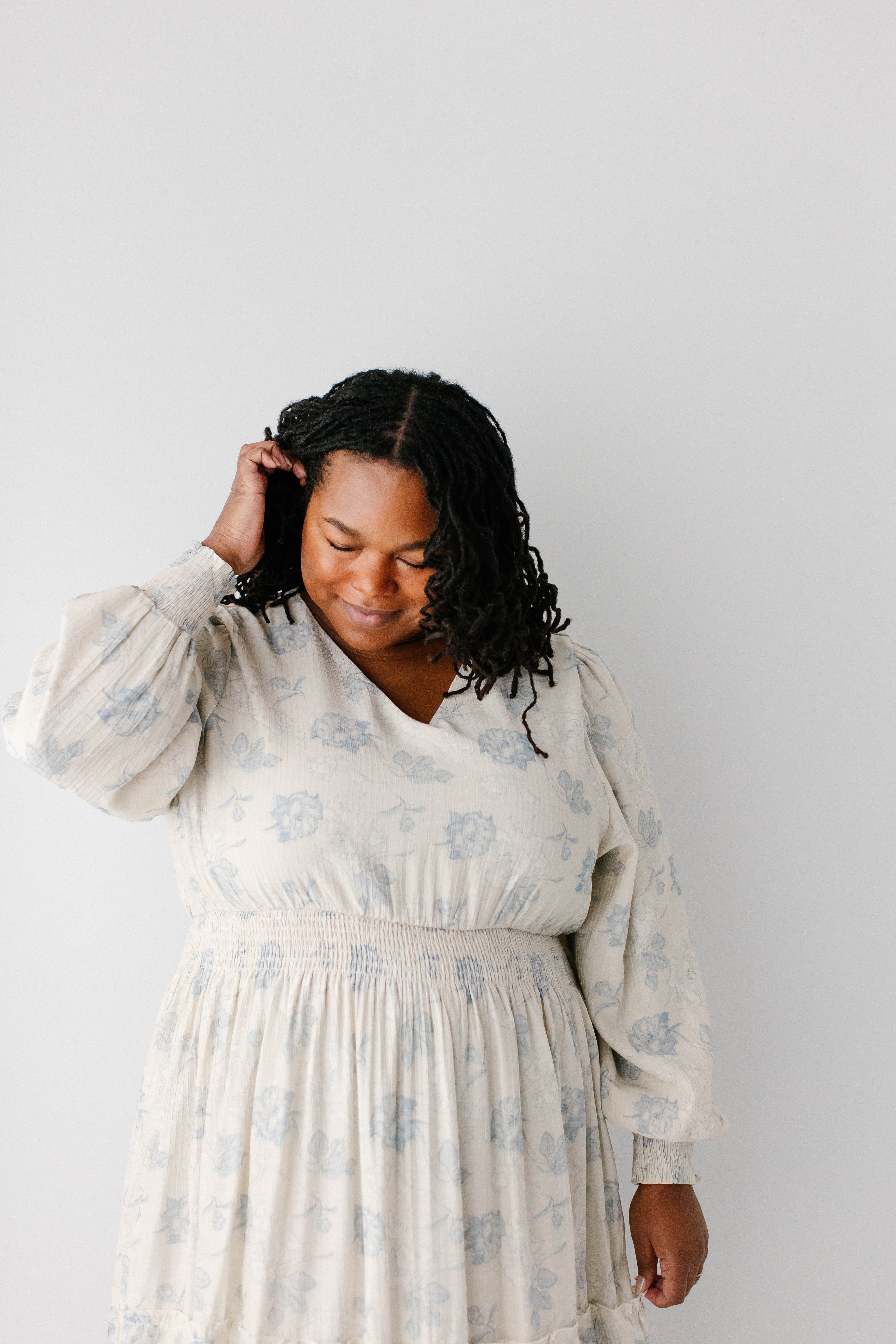Poetry Dusty Floral Tiered Maxi Dress FINAL SALE - Image 13