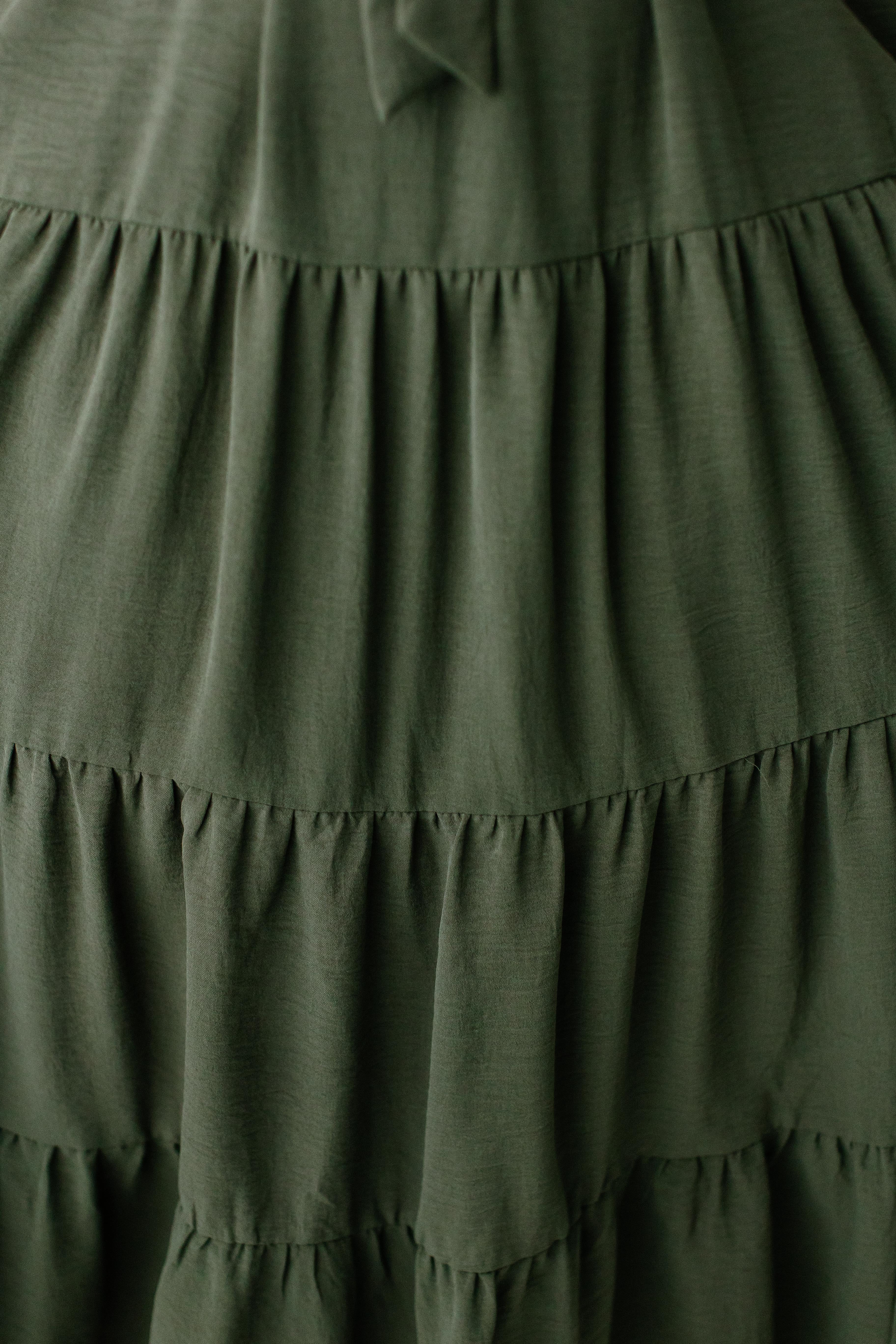 Reed Ruffle Sleeve Tiered Maxi Dress - Image 8