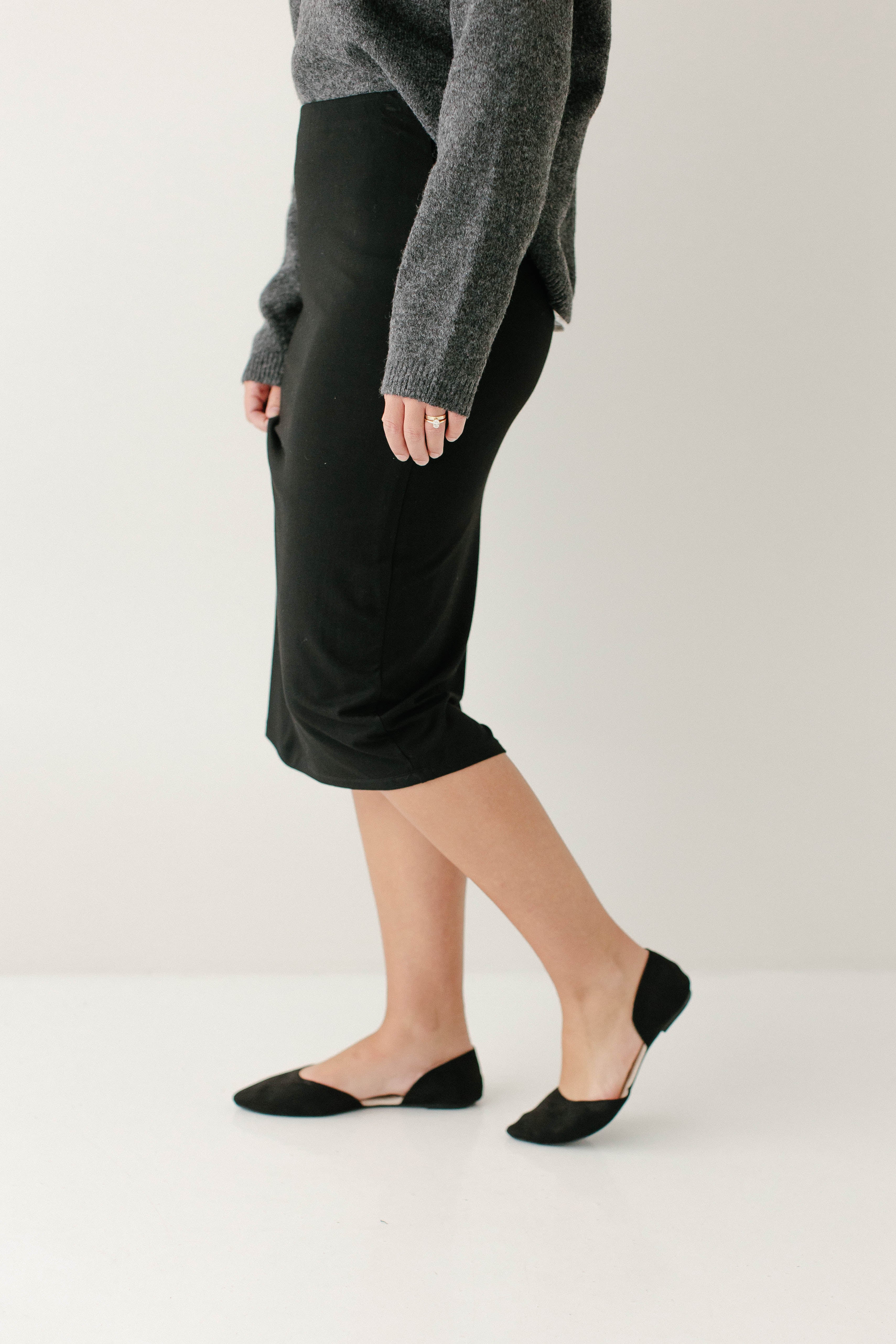 Sasha Knit Midi Skirt - Image 10