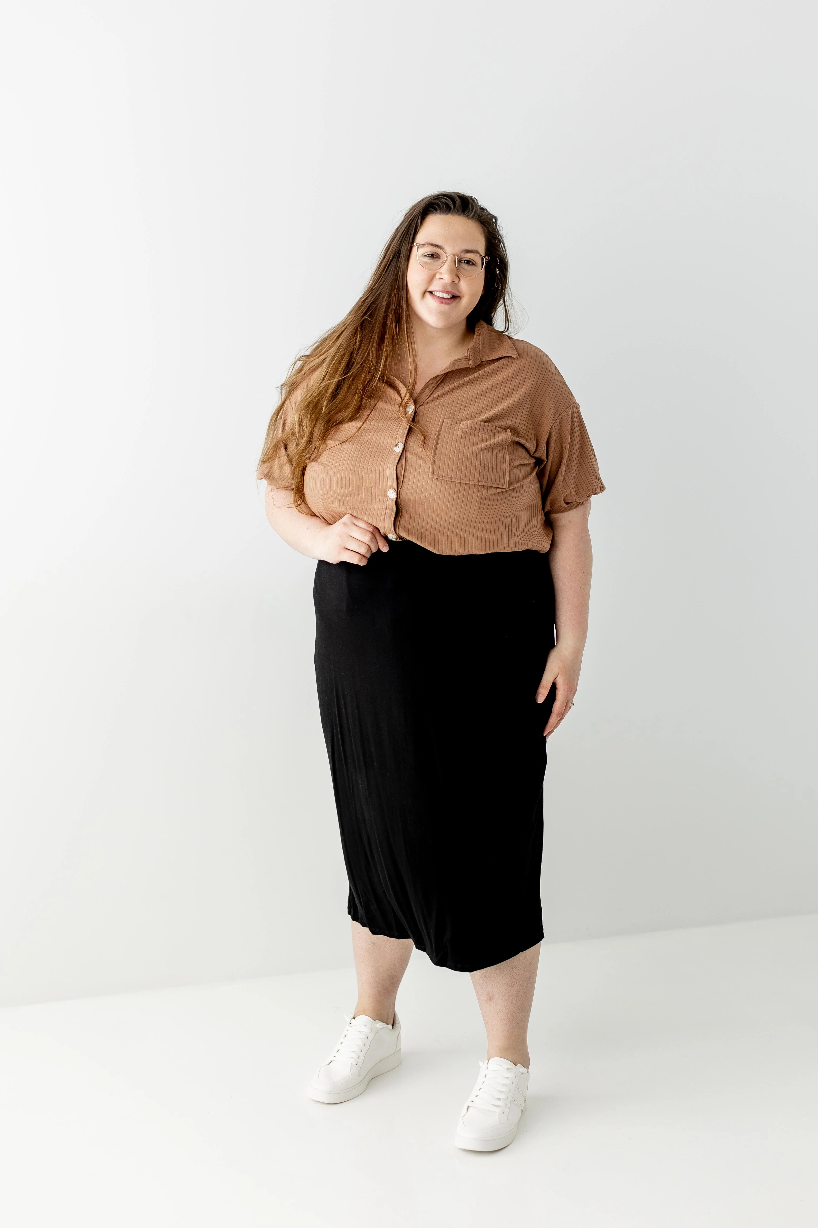 Sasha Knit Midi Skirt - Image 15