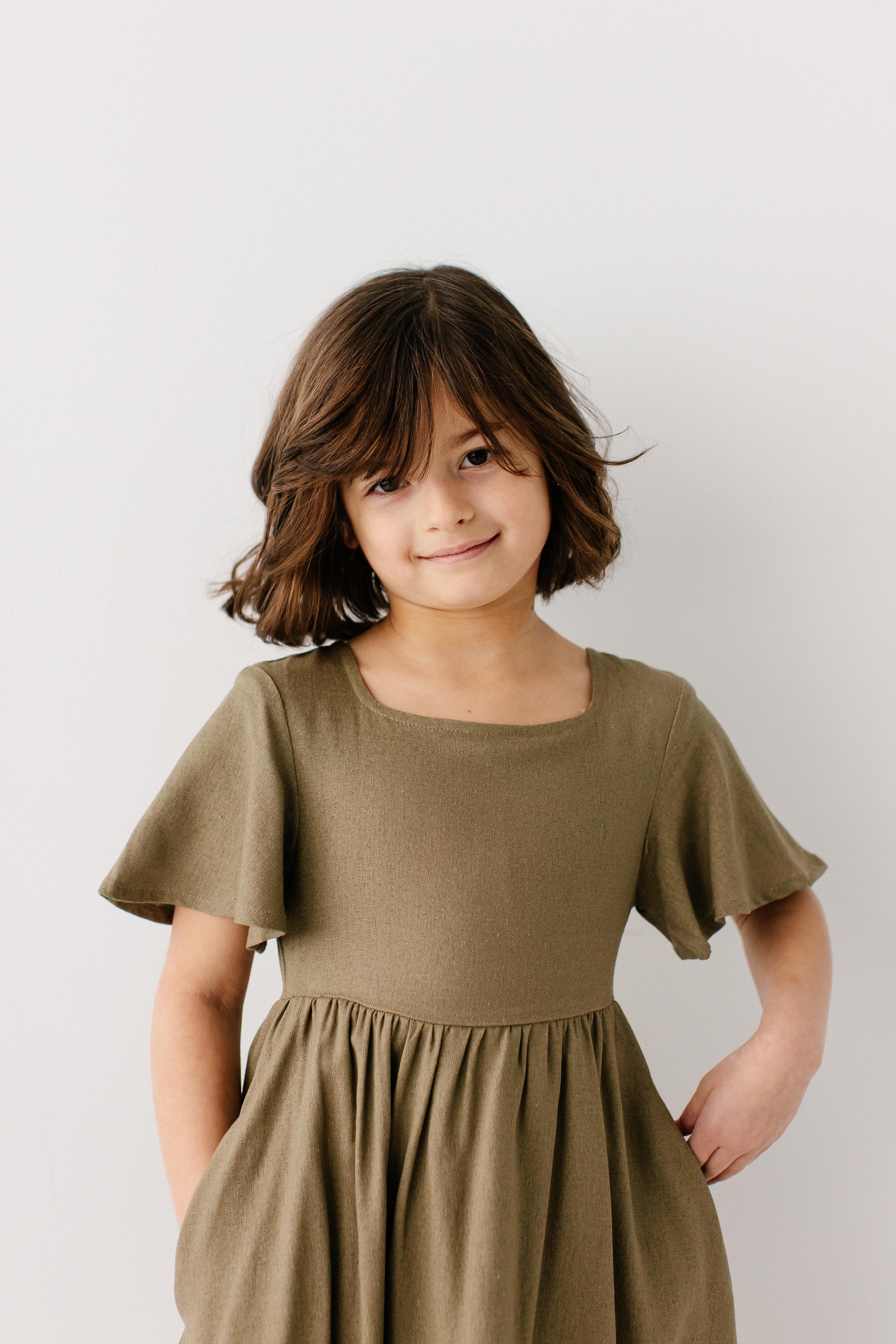 Savannah Girl Square Neck Dress - Image 2