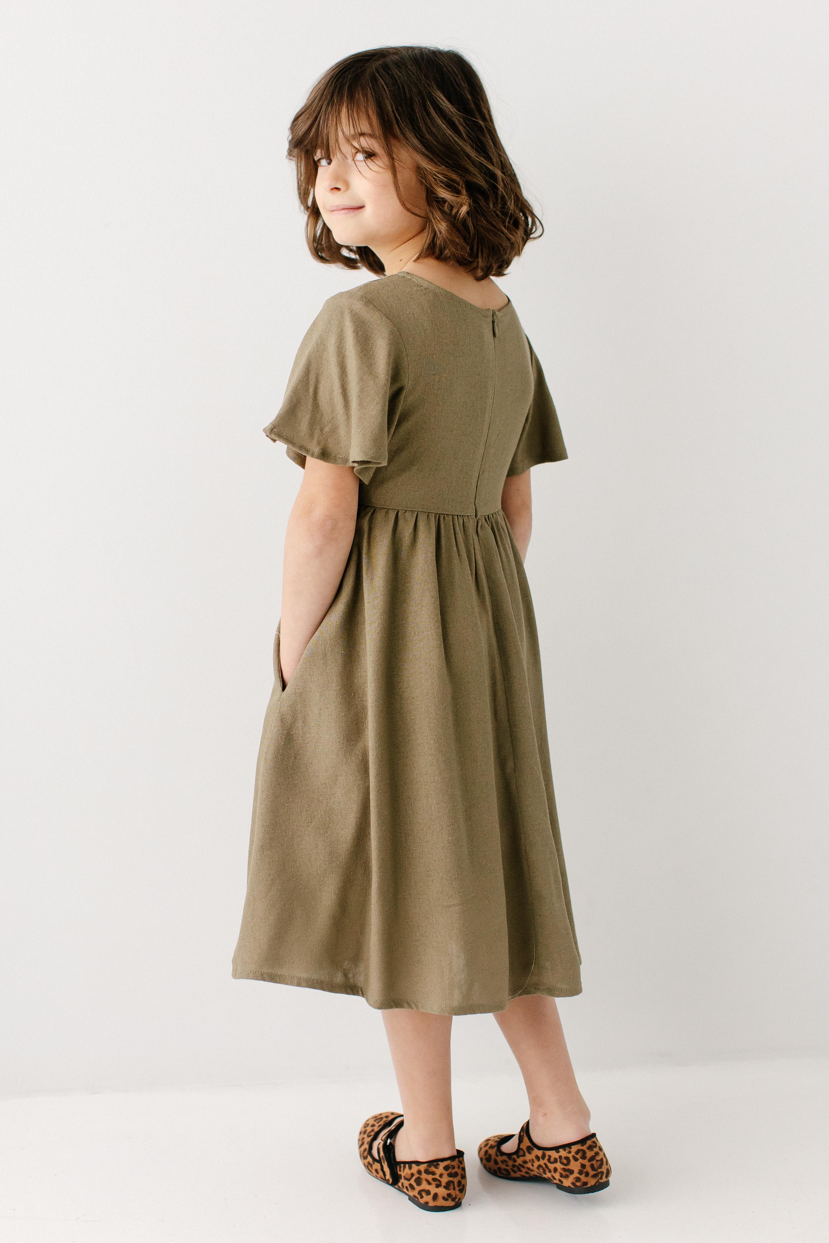 Savannah Girl Square Neck Dress - Image 5