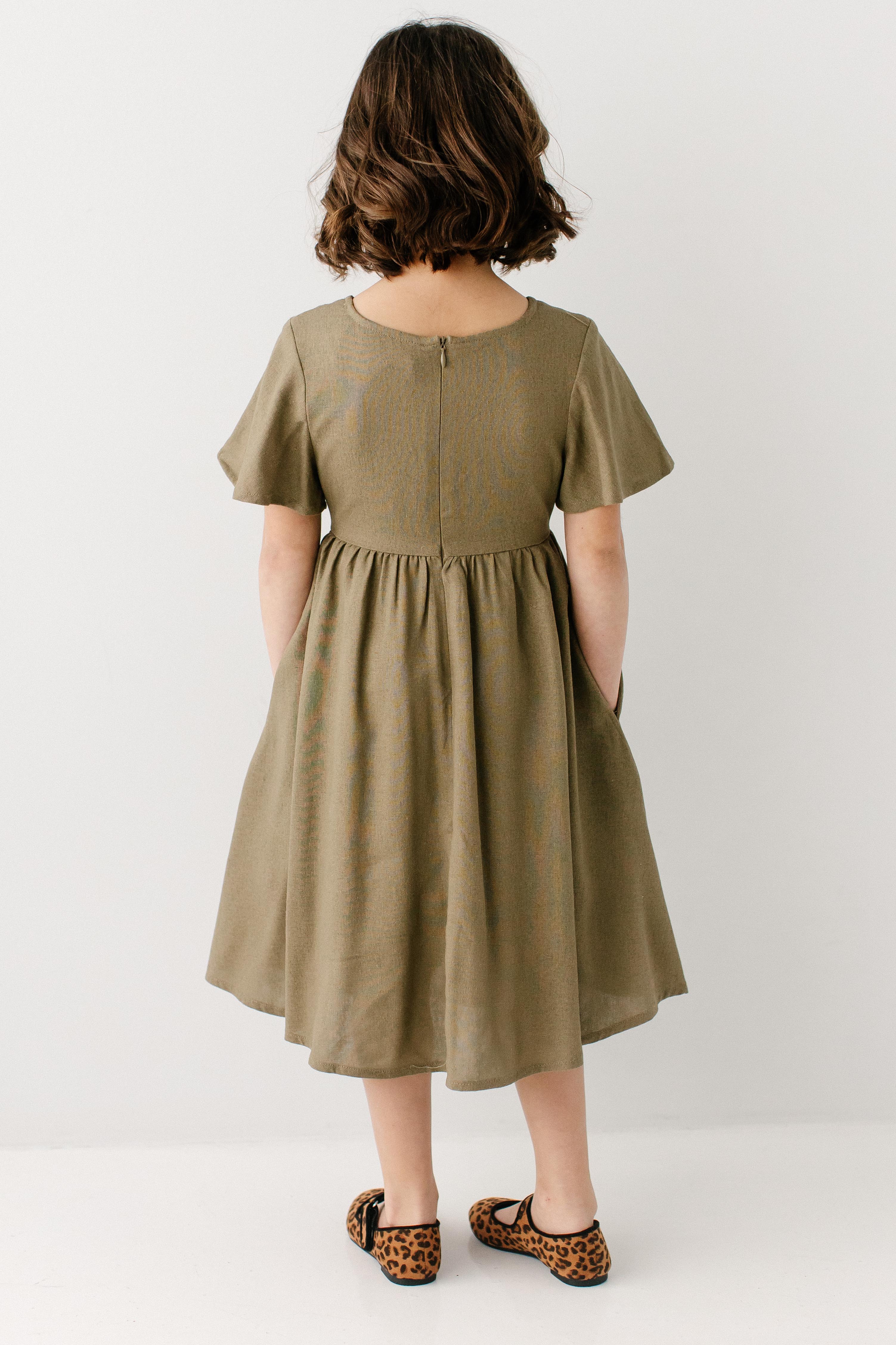 Savannah Girl Square Neck Dress - Image 6