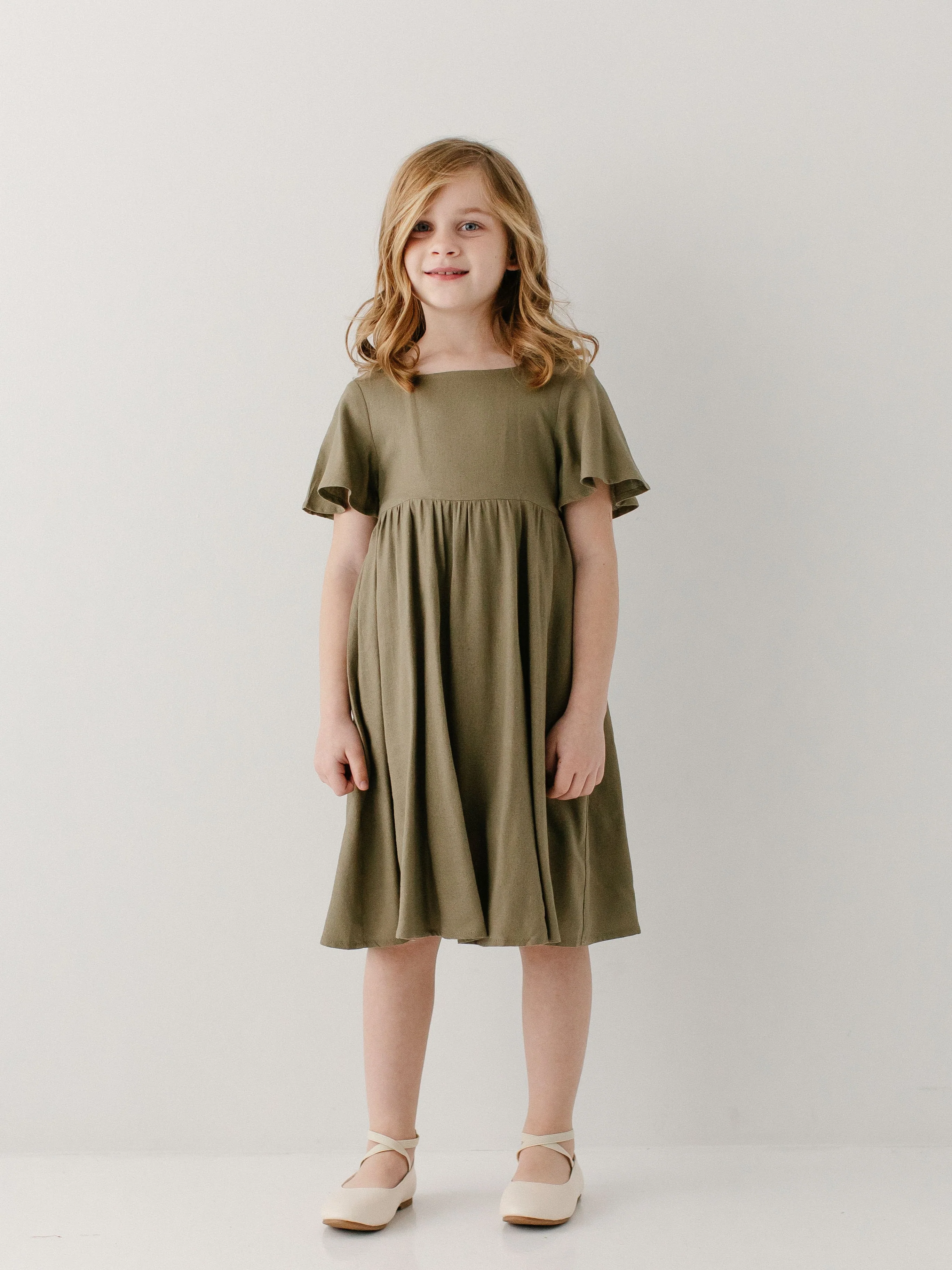Savannah Girl Square Neck Dress - Image 7
