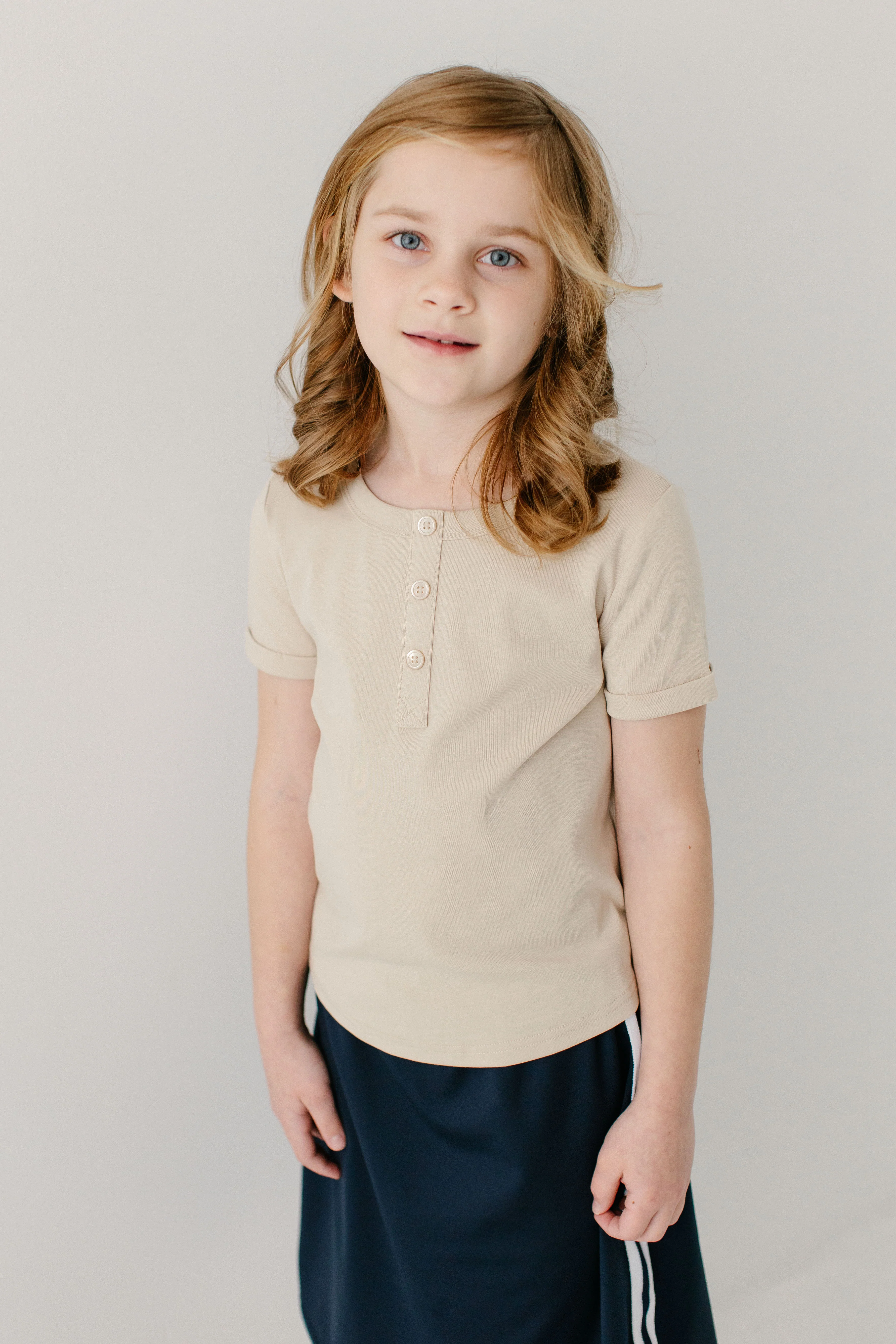 Shay Girl Henley Top FINAL SALE
