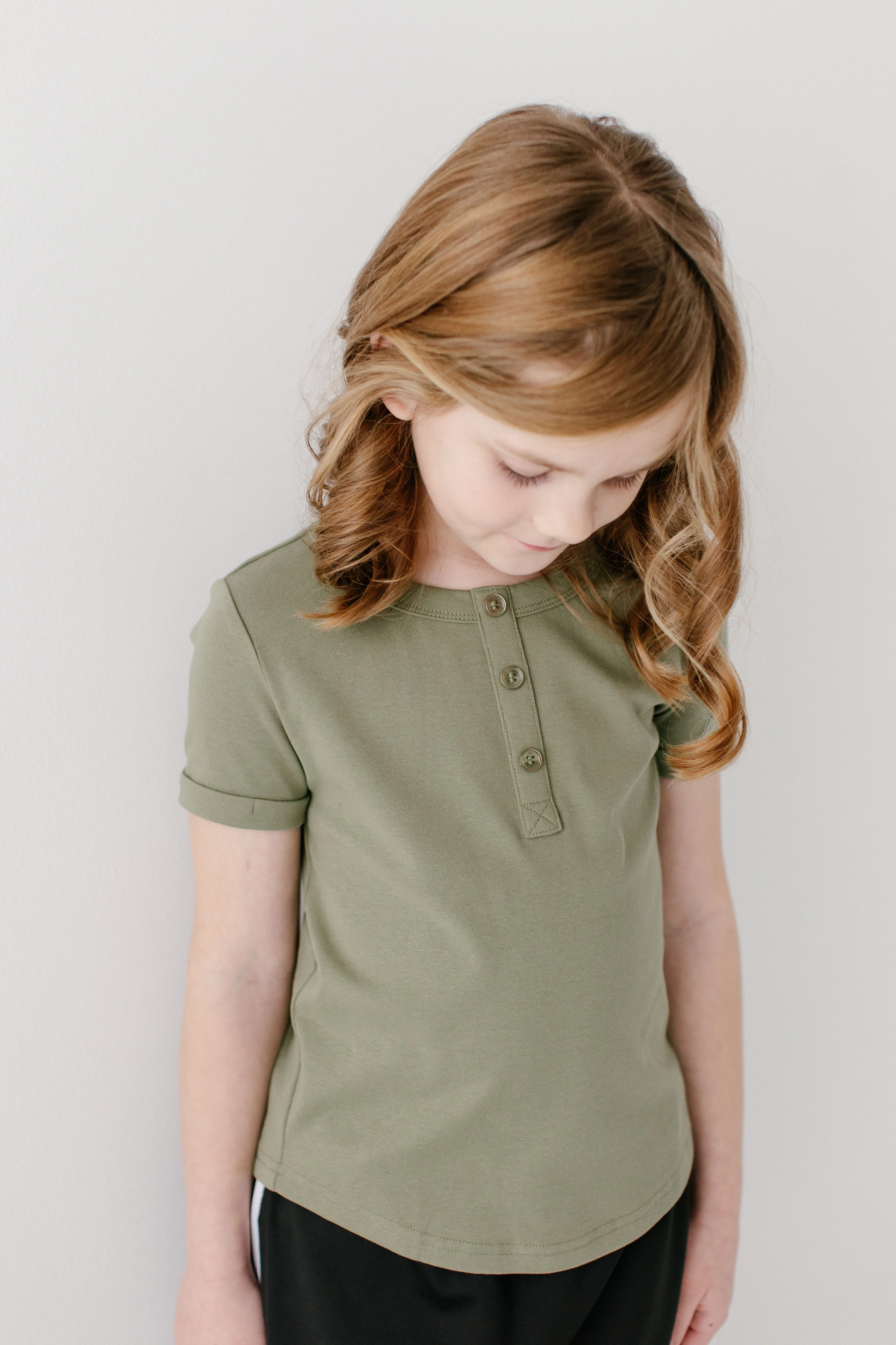 Shay Girl Henley Top FINAL SALE - Image 3