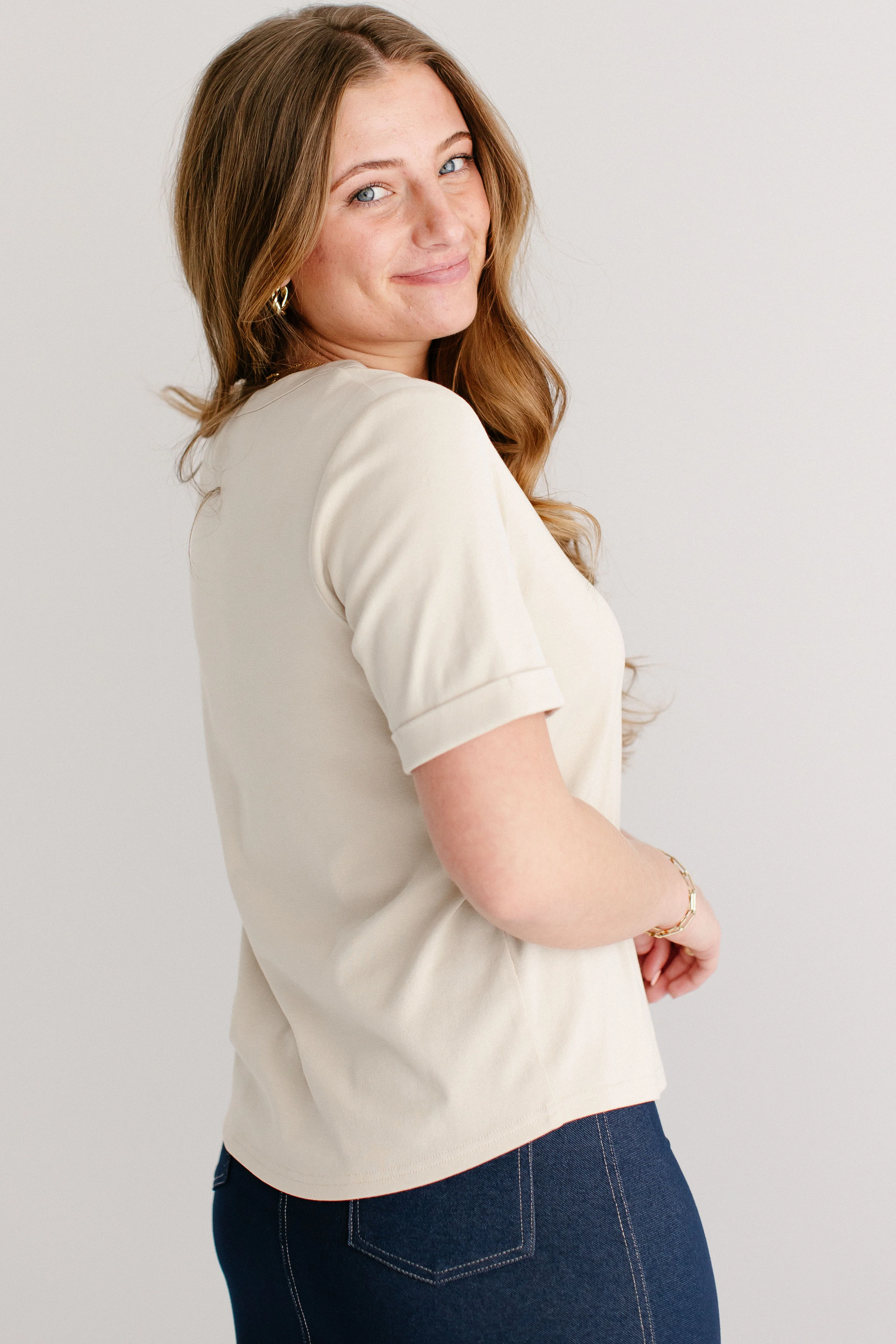 Shay Henley Top FINAL SALE - Image 4