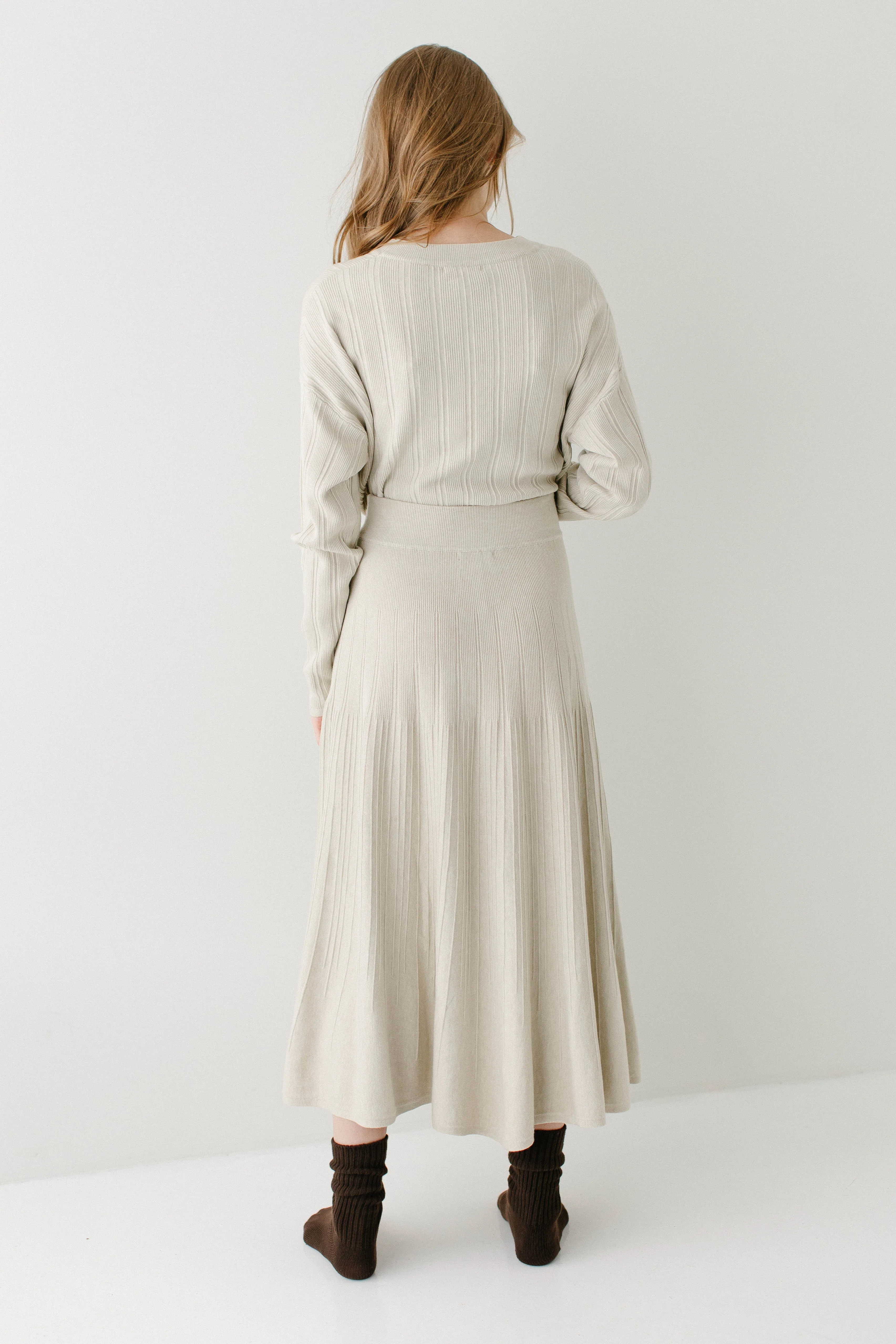 'Sheba' Textured Knit Drop Sleeve Sweater FINAL SALE - Image 6