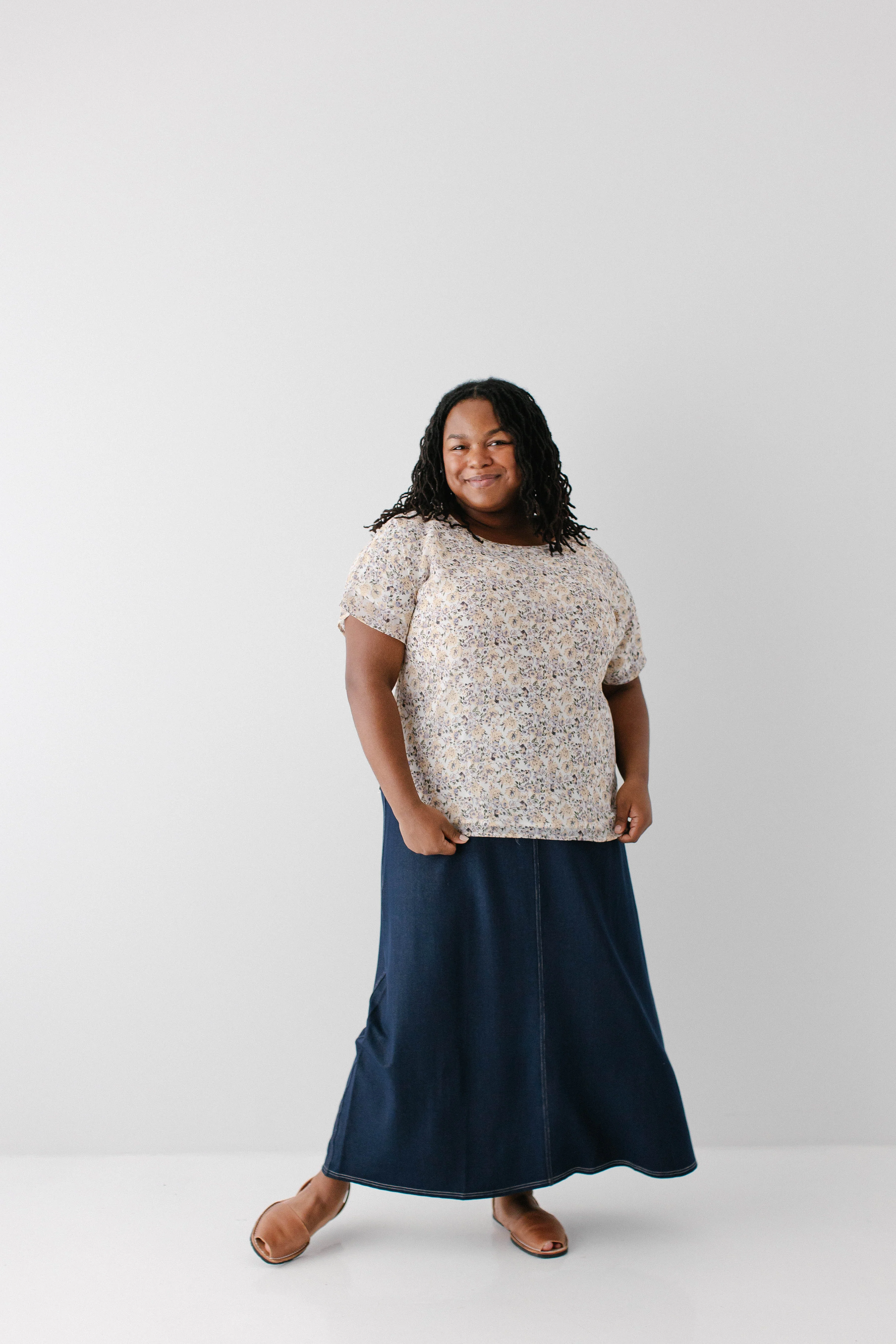 Sheila Dolman Sleeve Floral Print Top FINAL SALE - Image 8