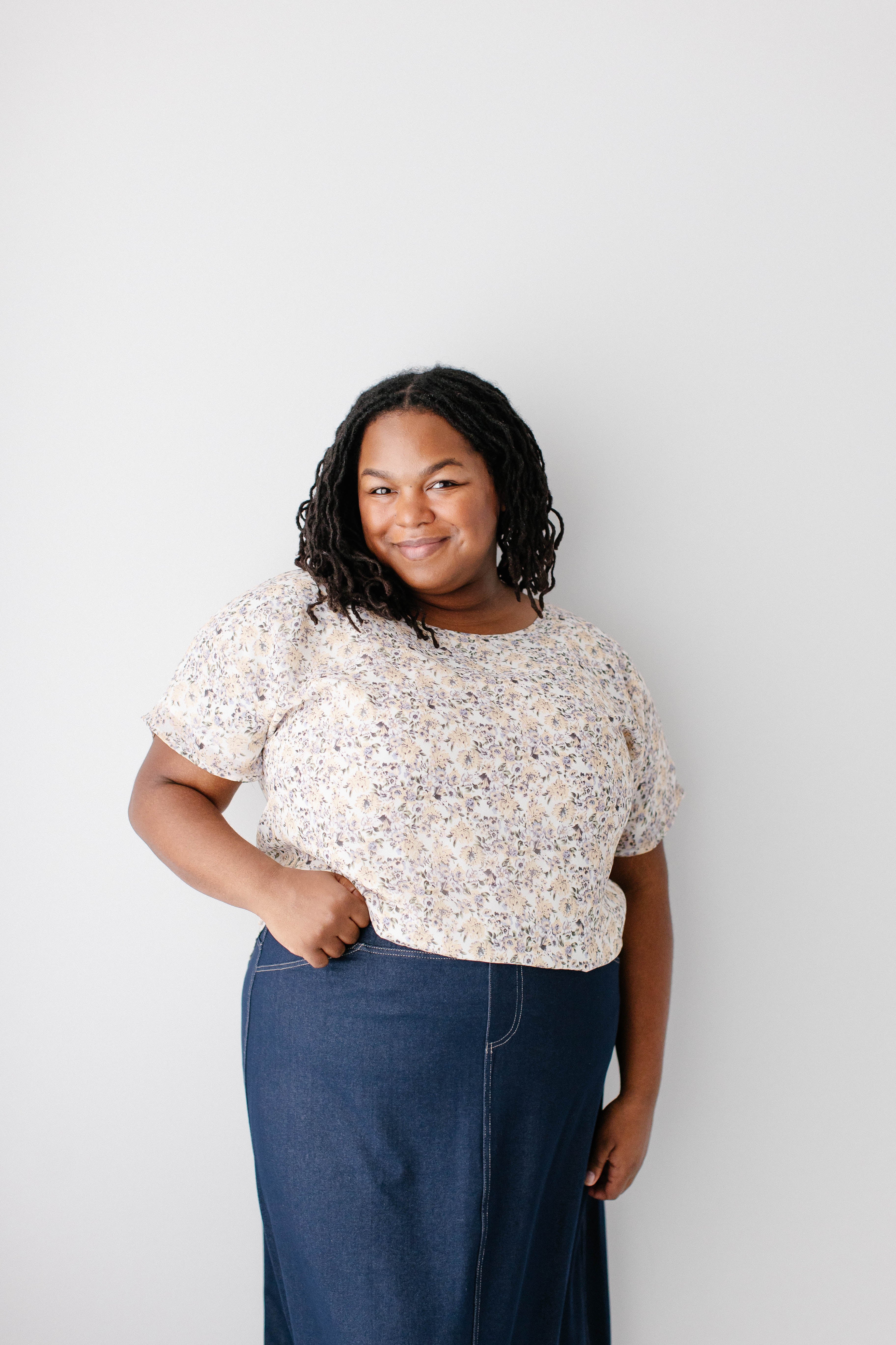 Sheila Dolman Sleeve Floral Print Top FINAL SALE - Image 9