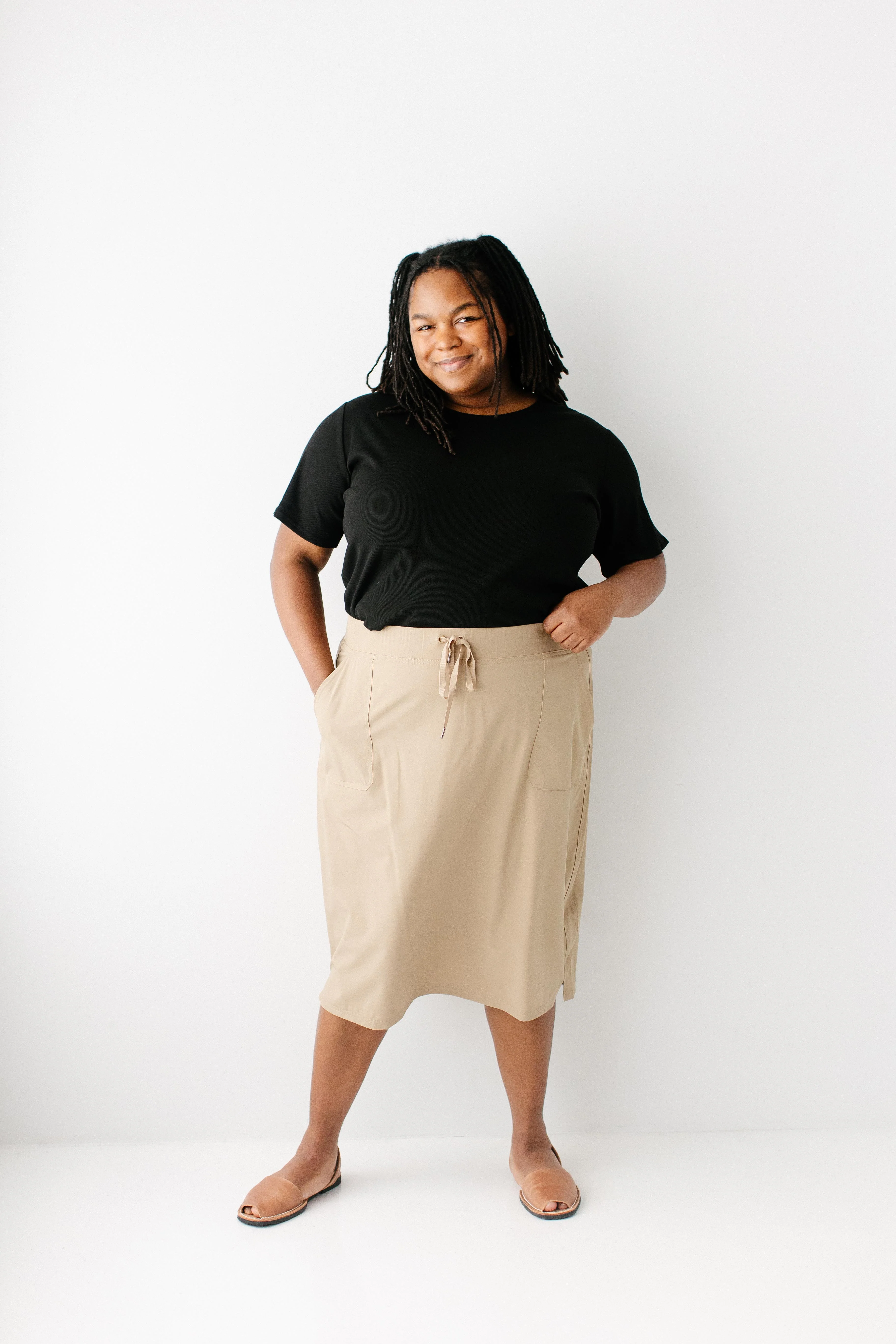 Shelly Short Sleeve Ribbed Top - Image 15