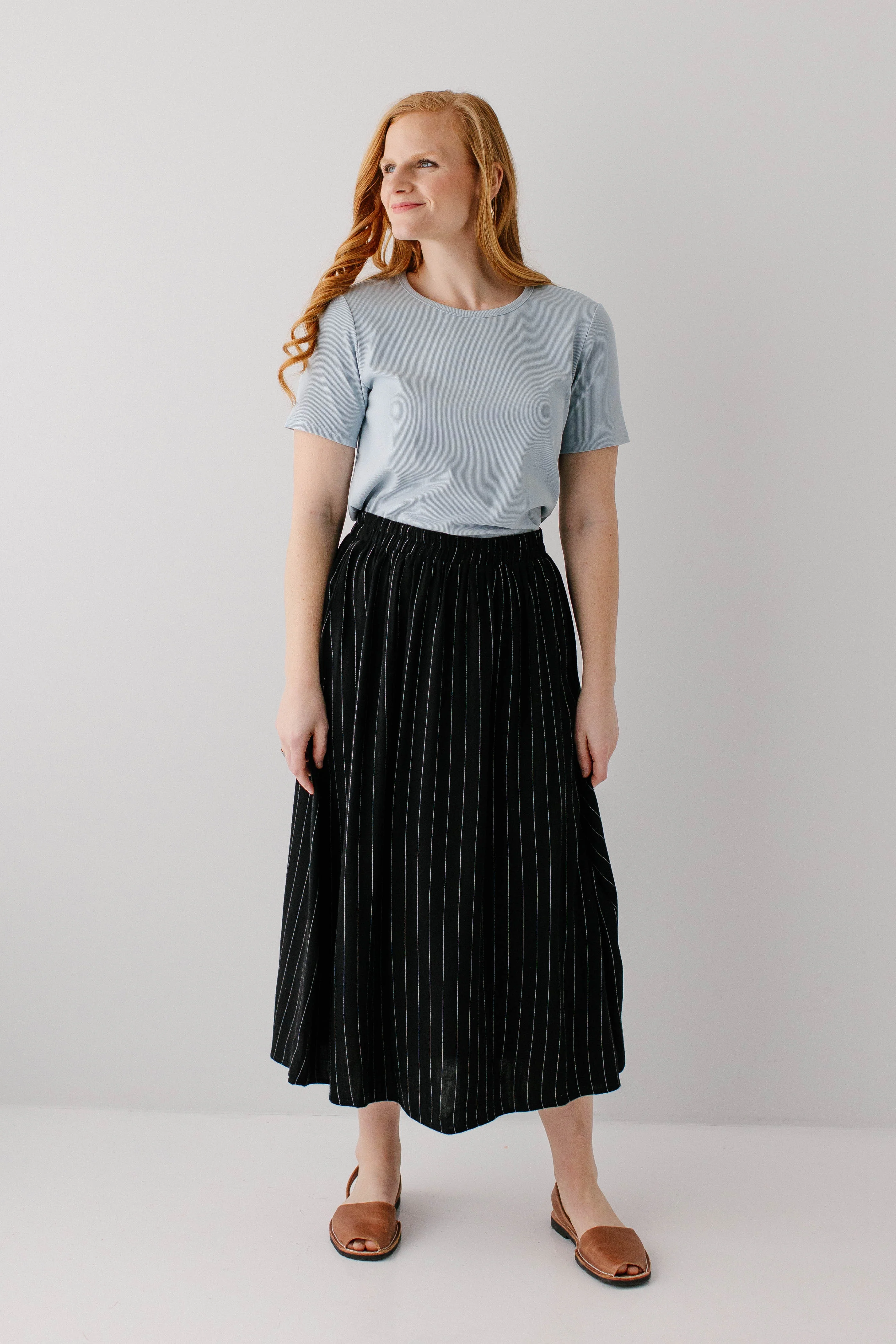 Shelly Short Sleeve Ribbed Top - Image 20