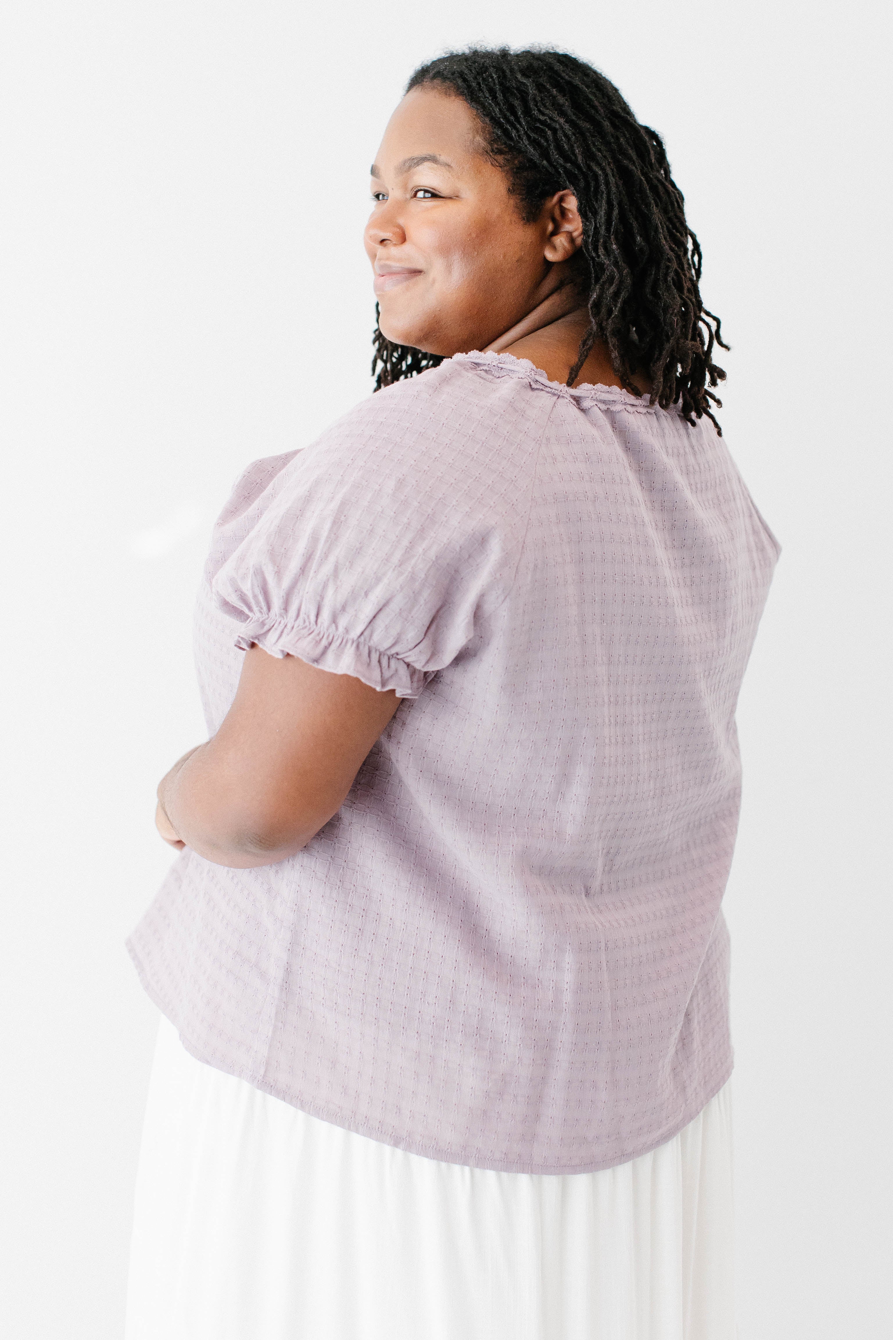 Skylar Textured Button Down Top - Image 14