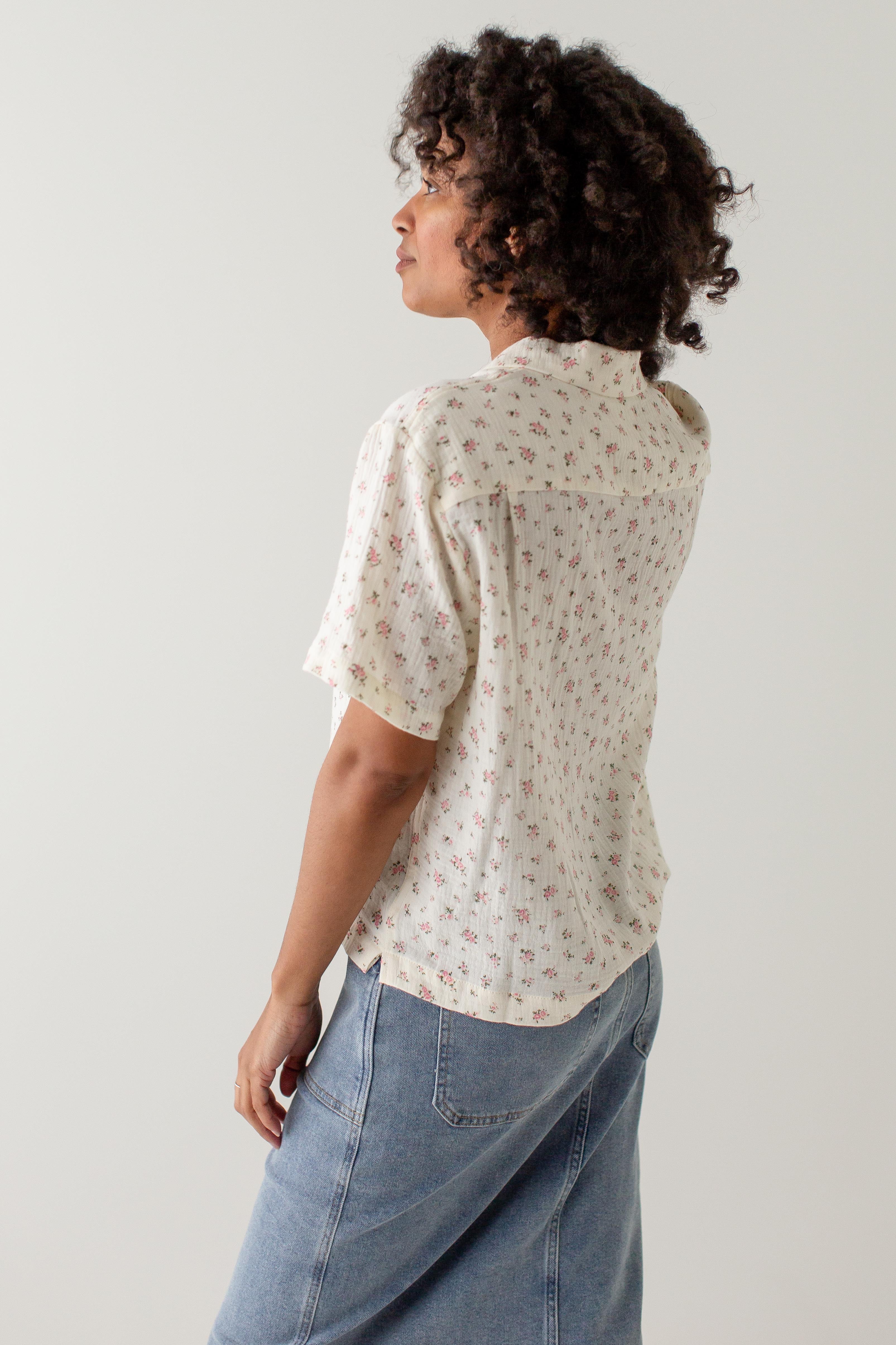 Sonya Patch Pocket Stretch Denim Skirt - Image 13