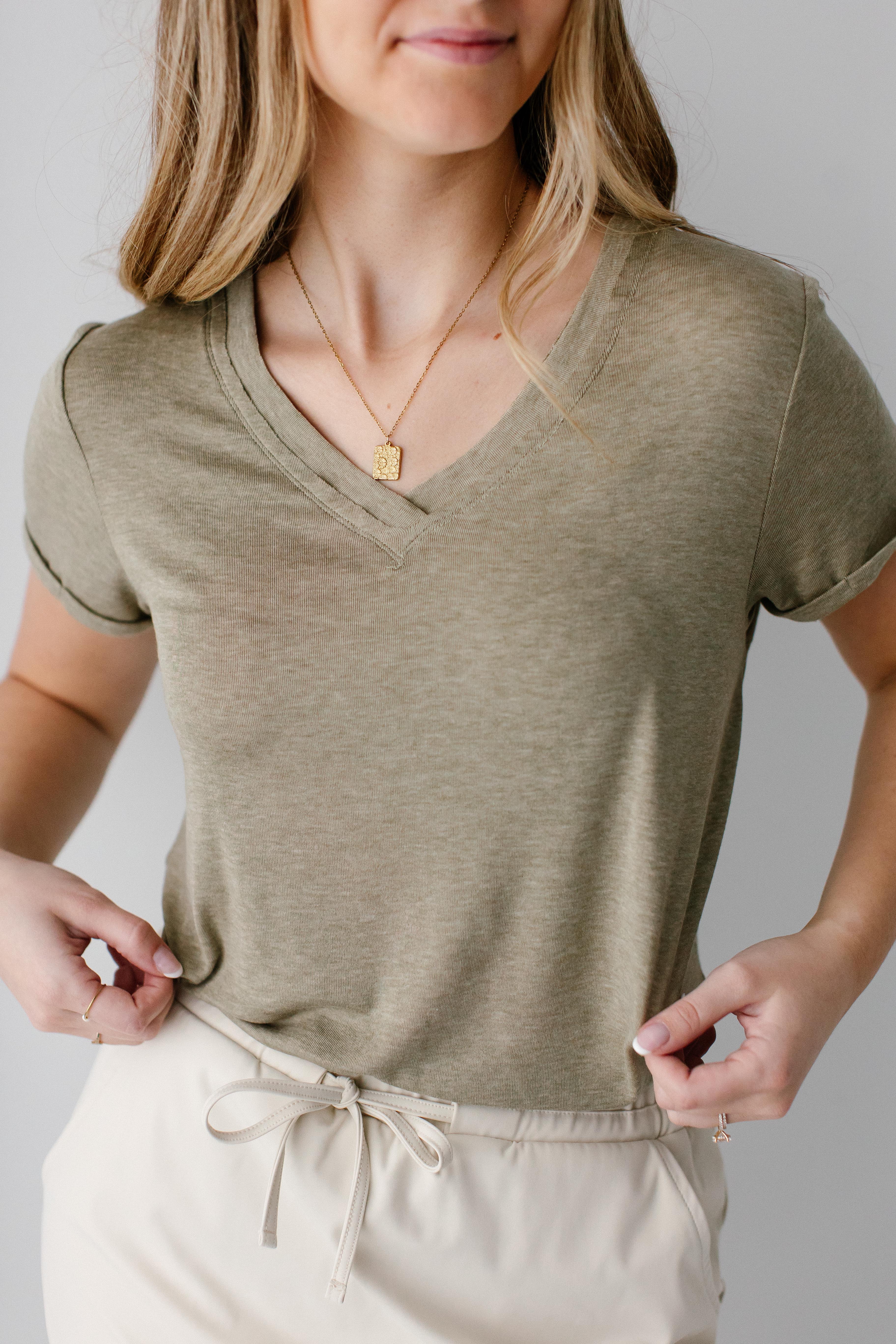 Soren V-Neck Everyday Top - Image 3