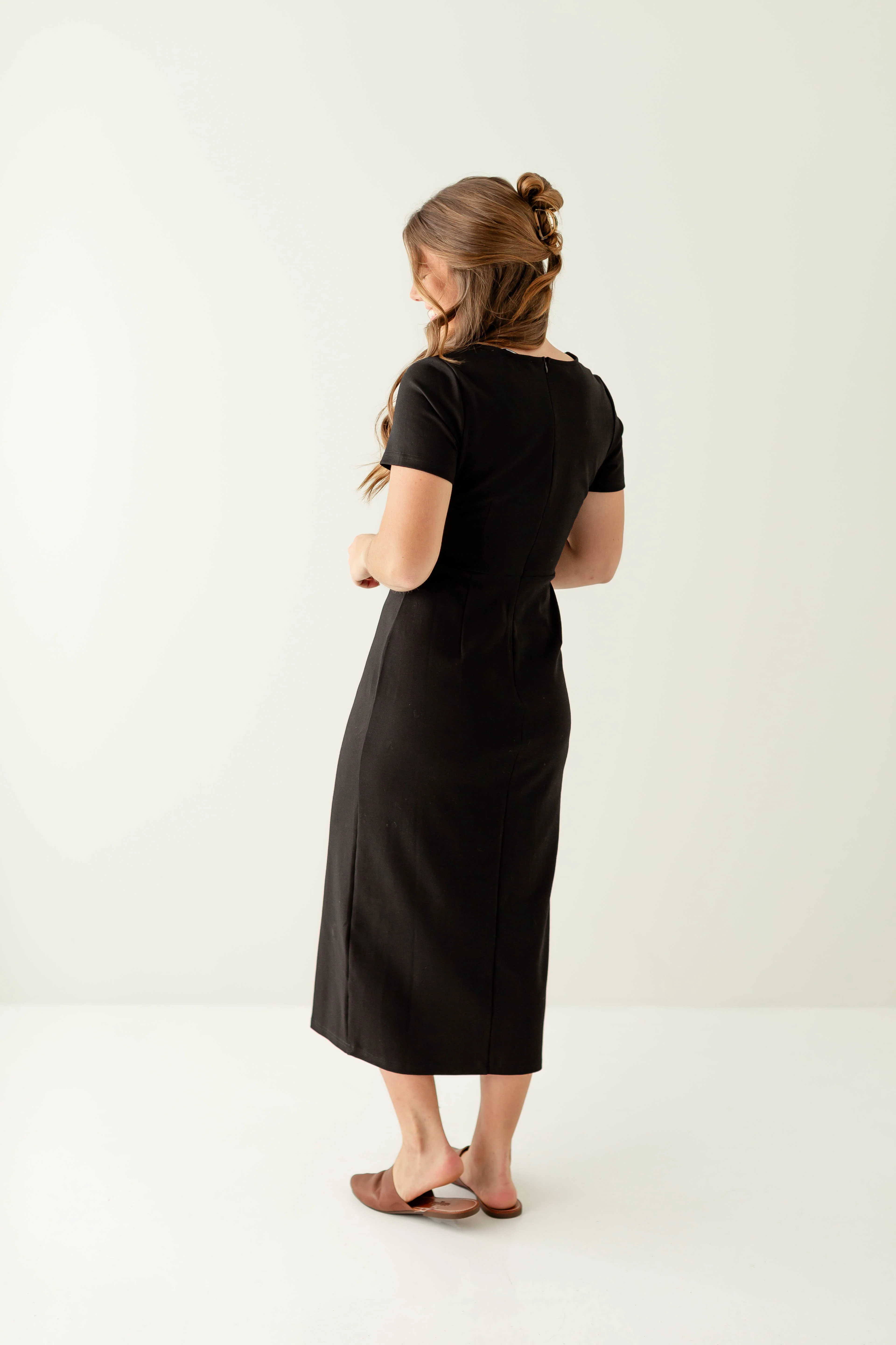 Spencer Long Knit Midi Dress - Image 10