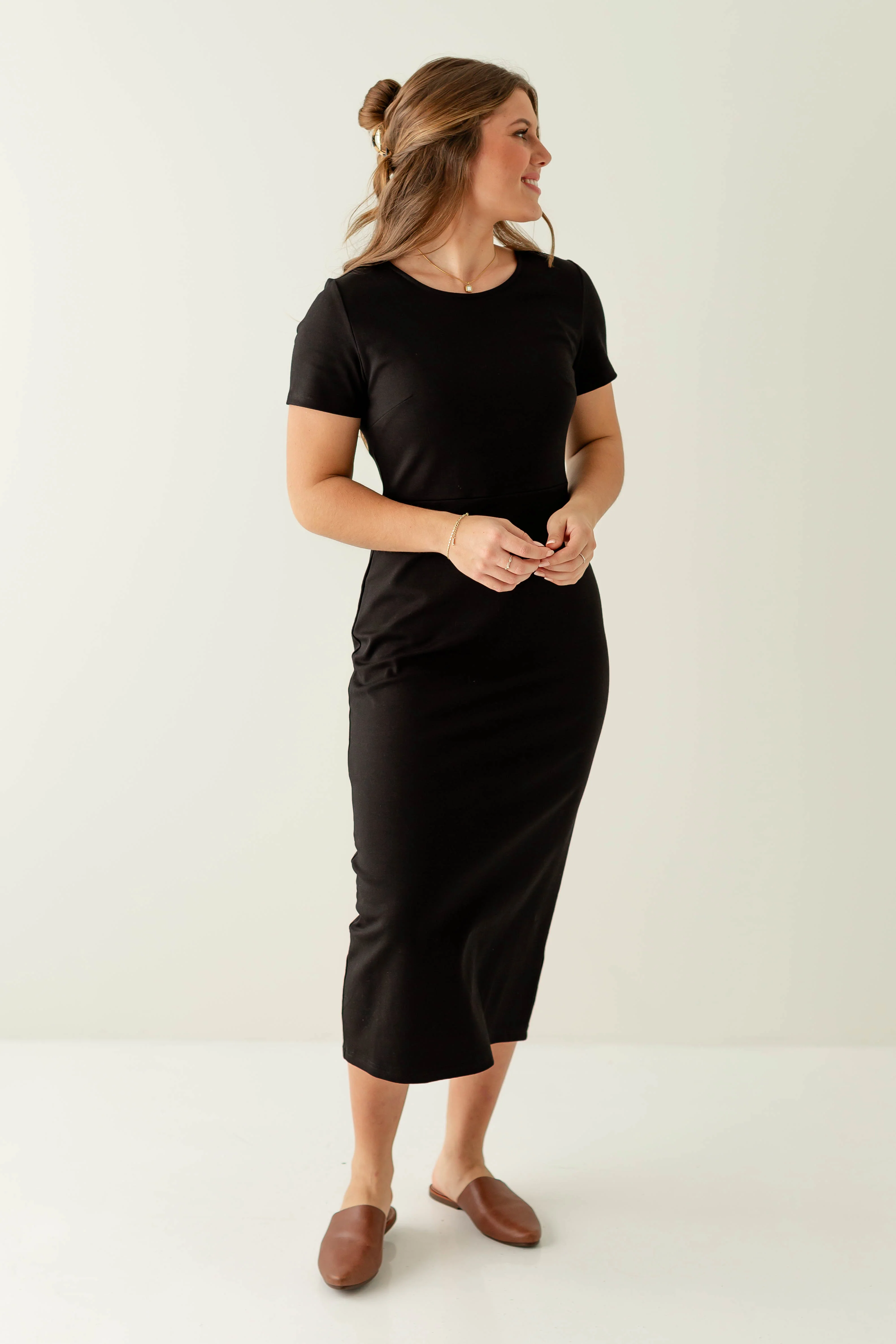 Spencer Long Knit Midi Dress - Image 6