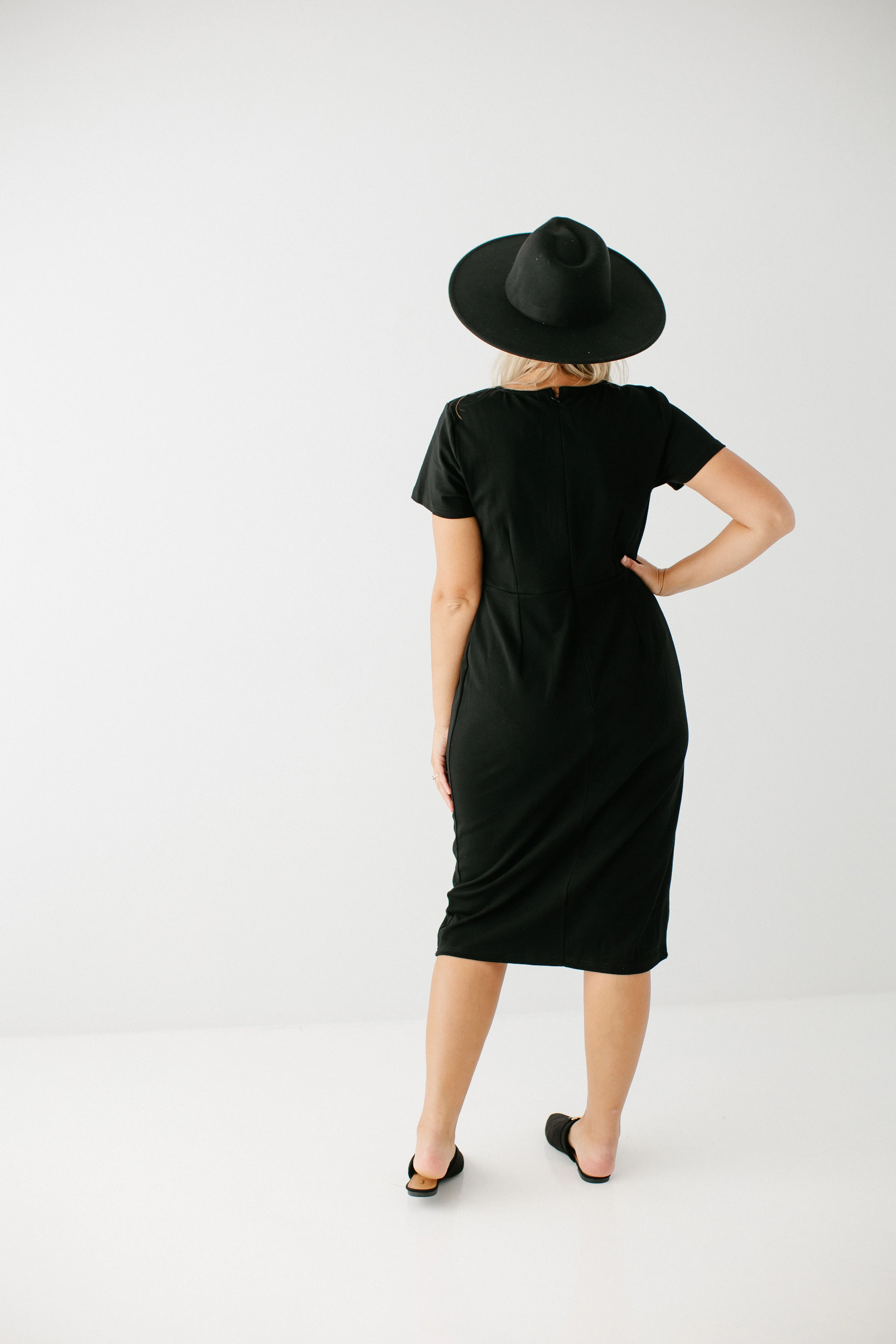 Spencer Ponte Knit Midi Dress - Image 5