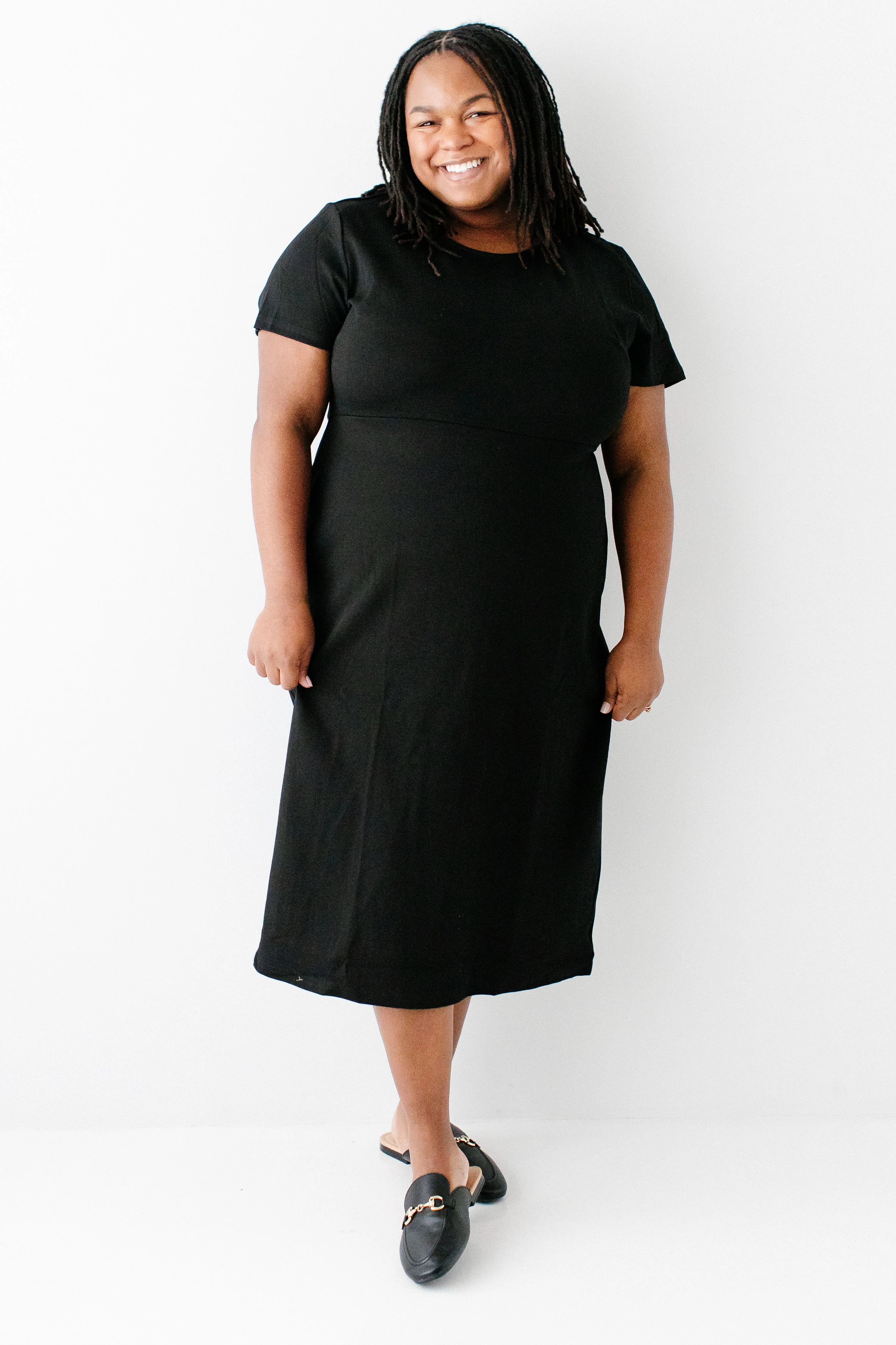 Spencer Ponte Knit Midi Dress - Image 6