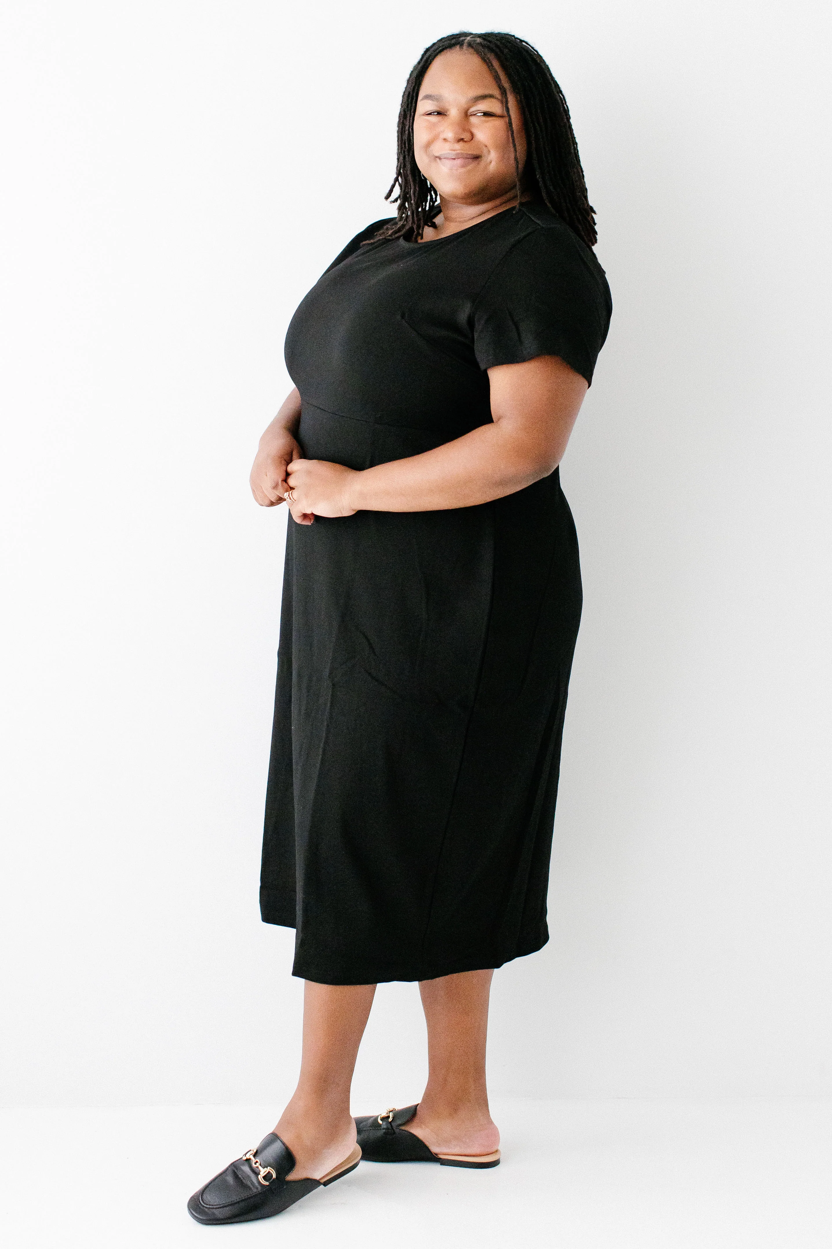 Spencer Ponte Knit Midi Dress - Image 7