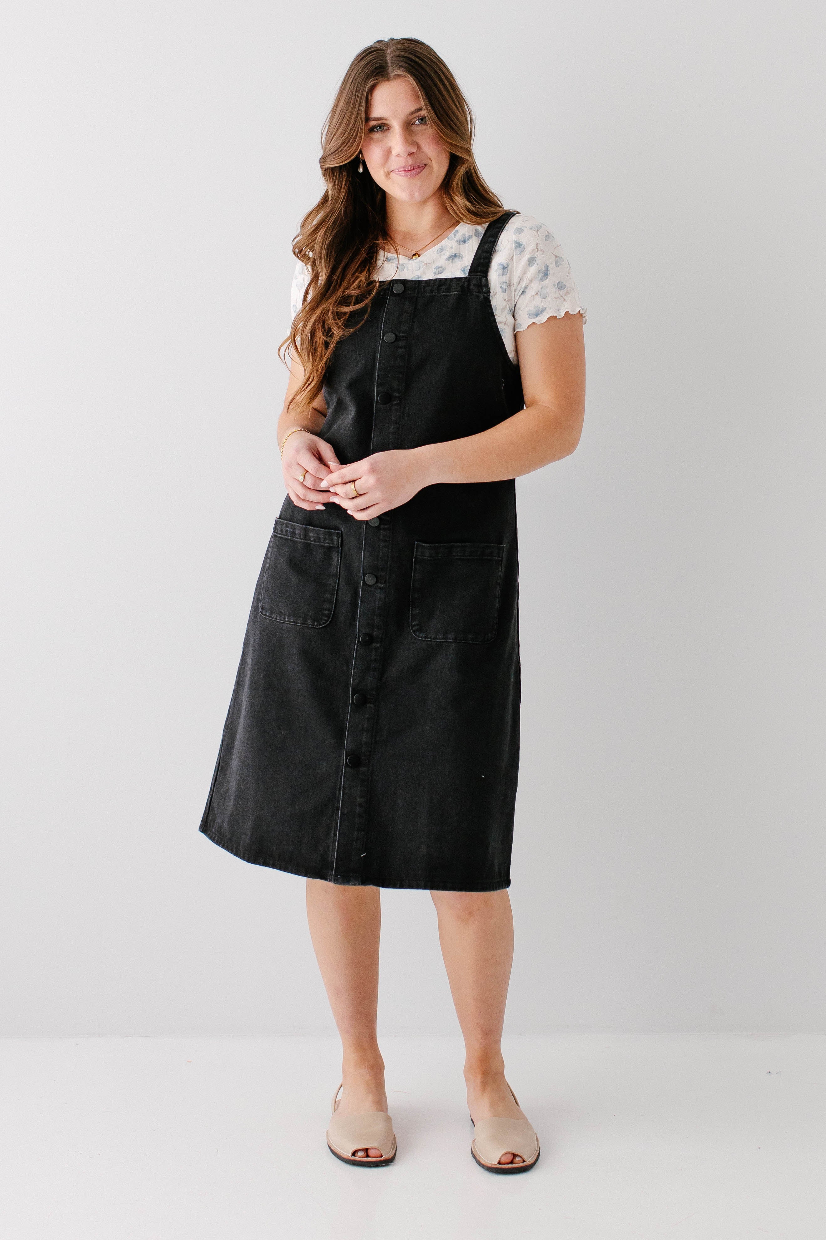 Storm Button Down Denim Jumper