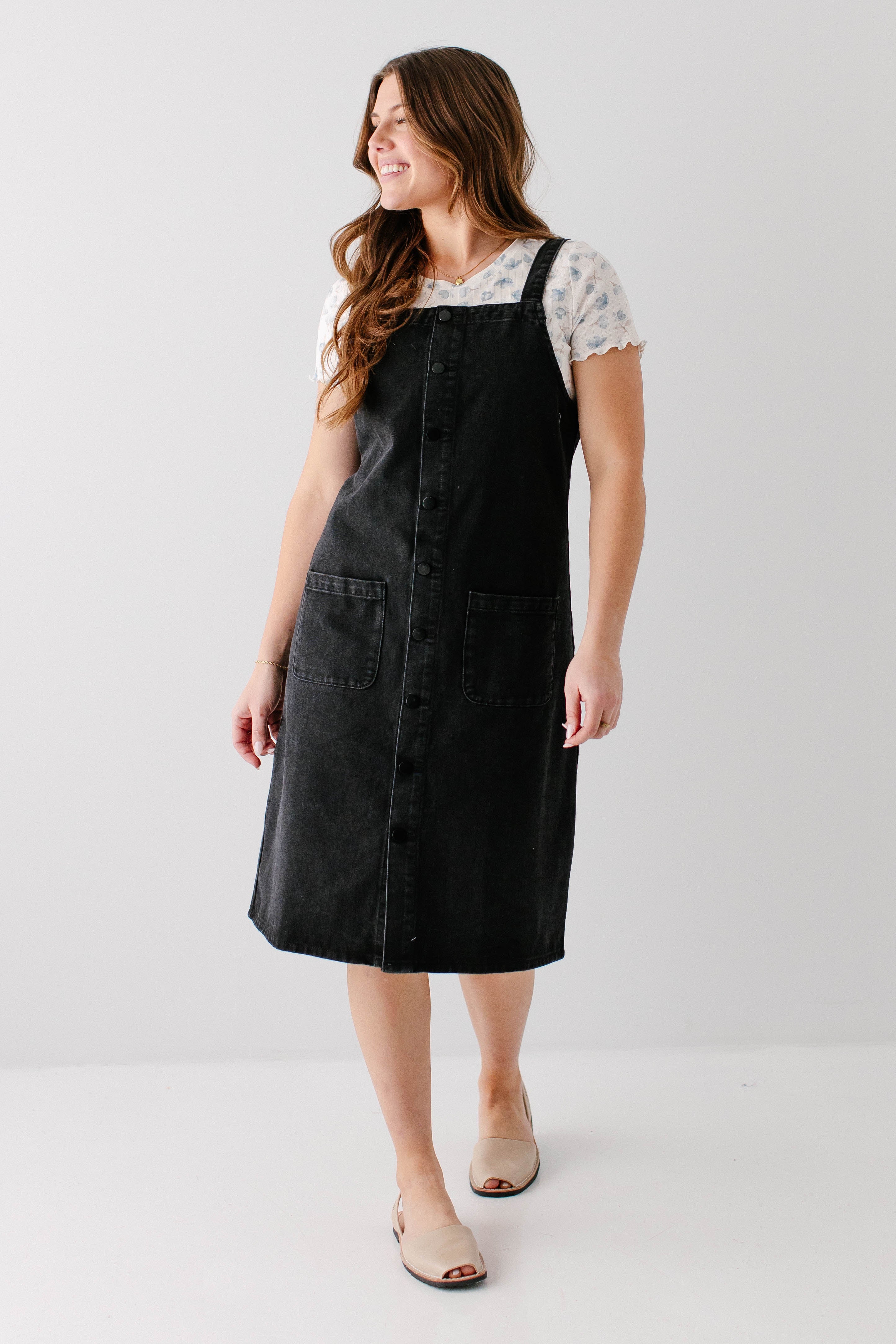 Storm Button Down Denim Jumper - Image 5