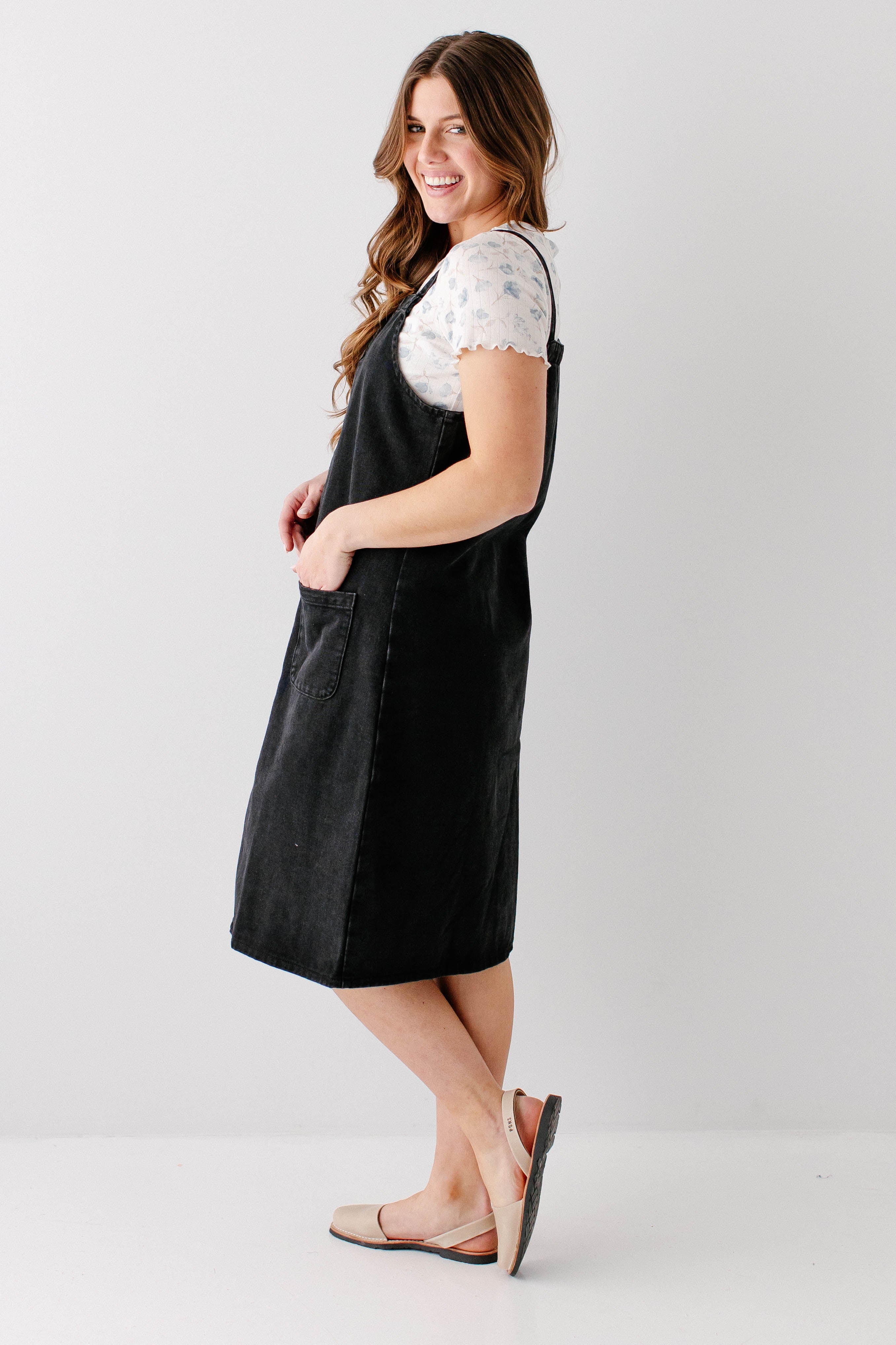Storm Button Down Denim Jumper - Image 6