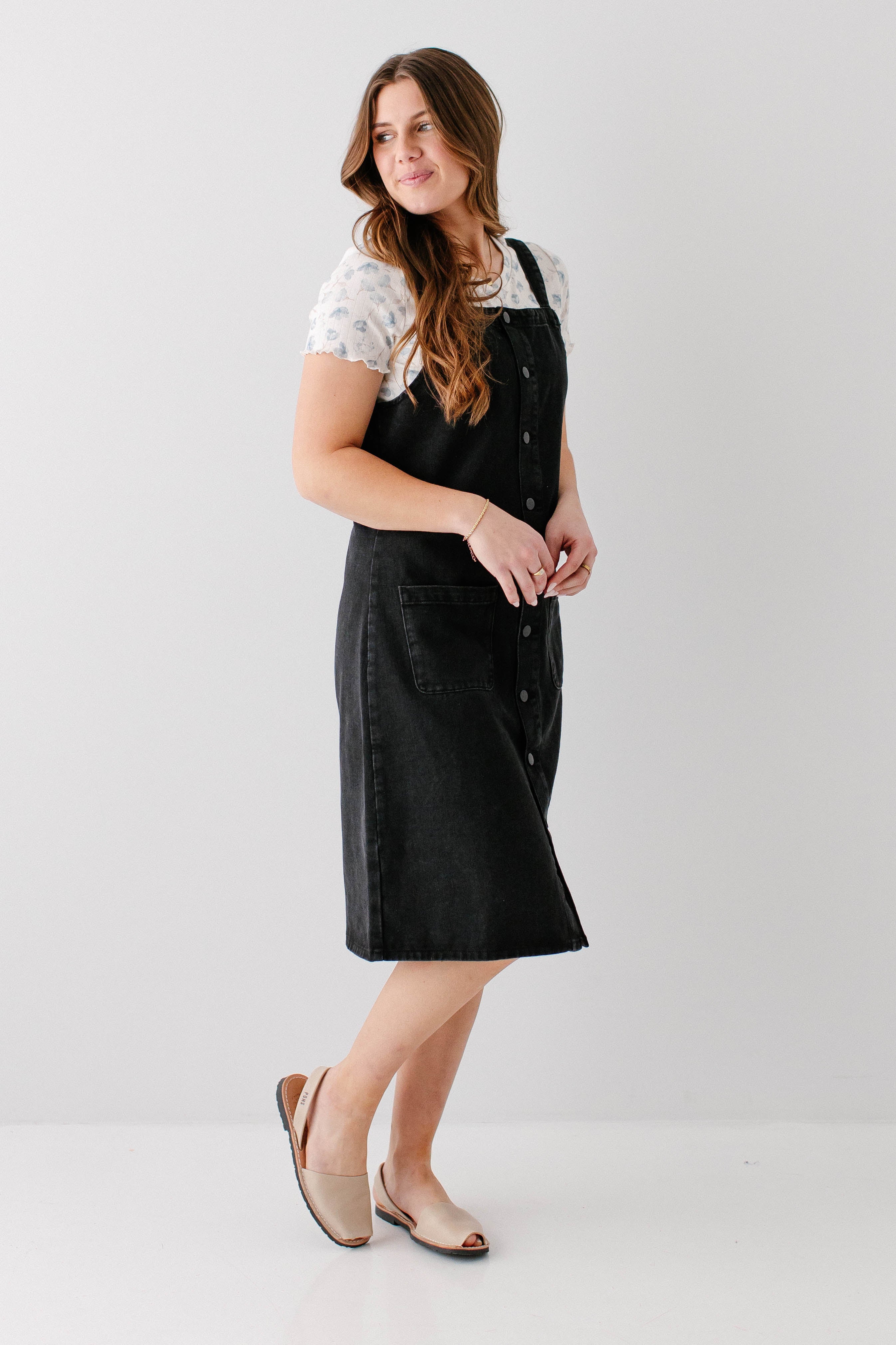 Storm Button Down Denim Jumper - Image 7