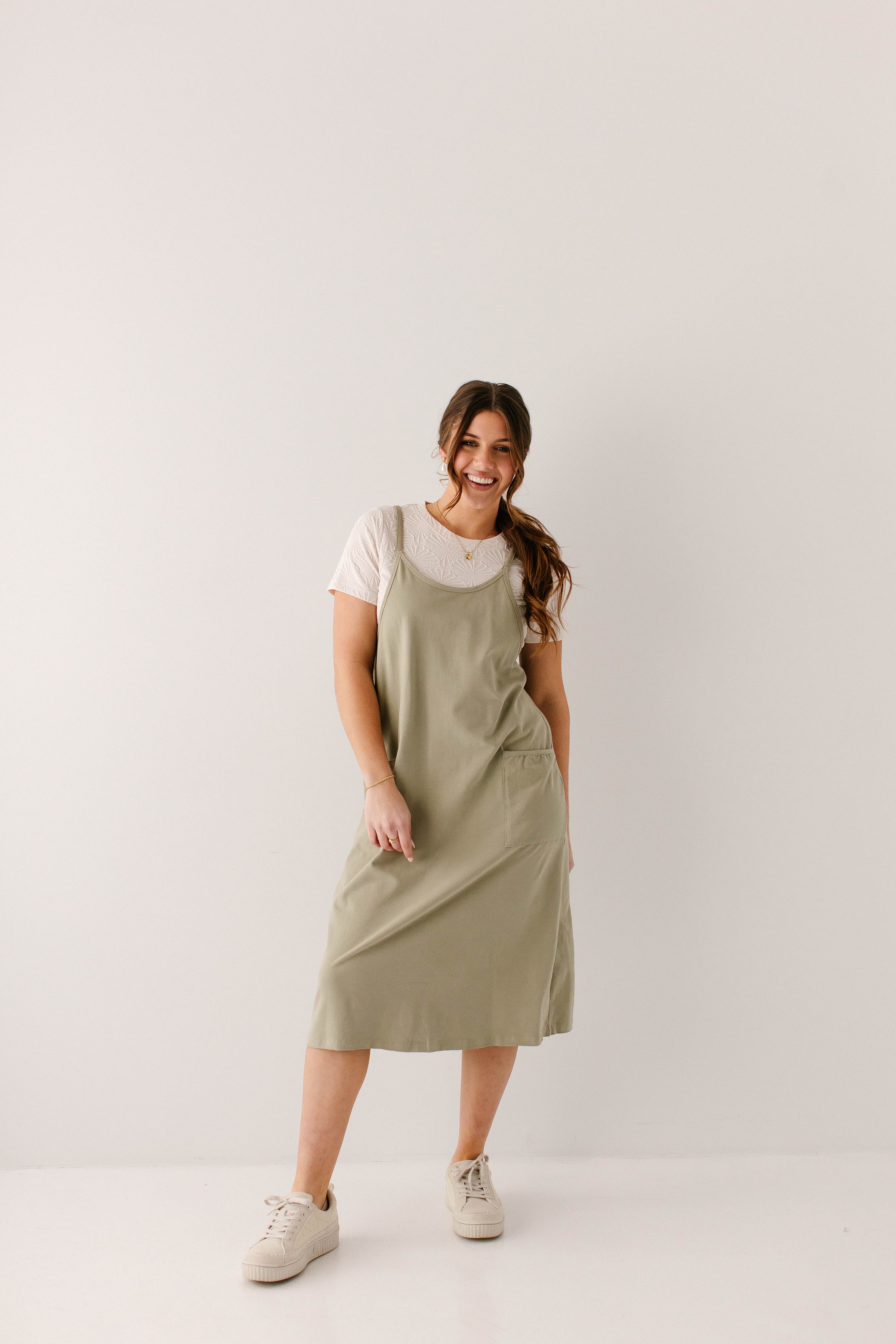 'Suri' Cami Knit Midi Dress FINAL SALE - Image 6