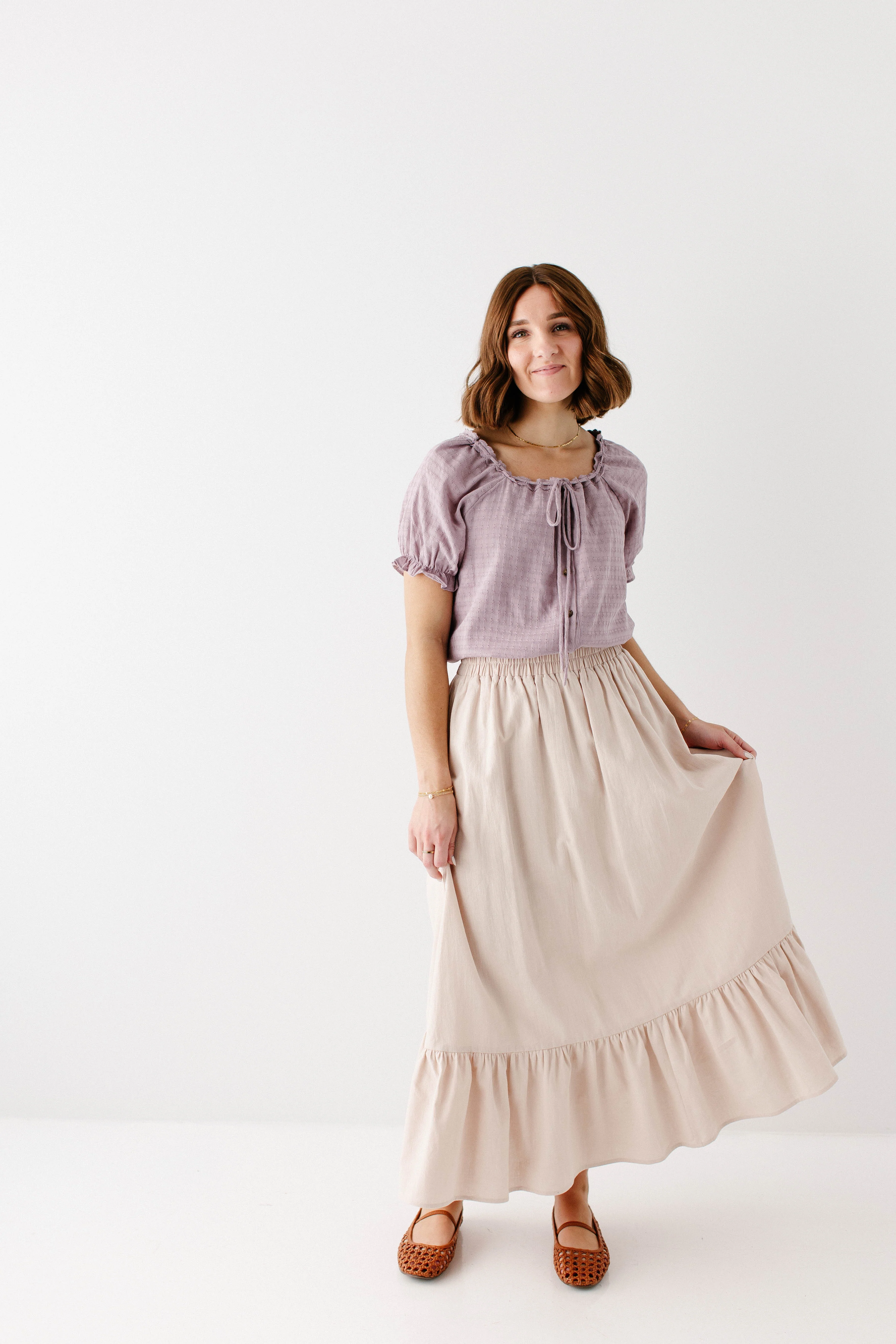 Tessa Ruffle Hem Maxi Skirt - Image 5