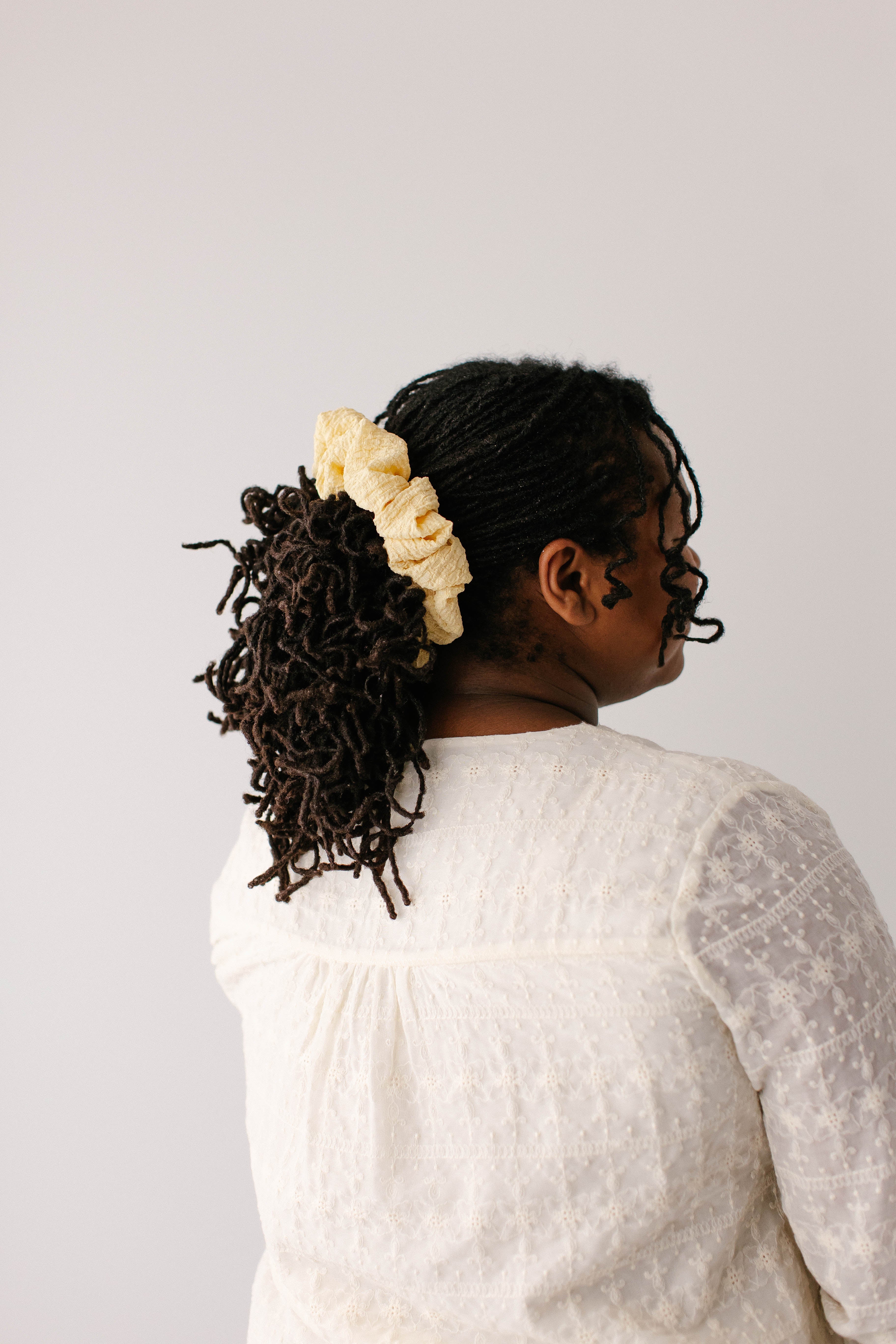 Textured Jumbo Scrunchie