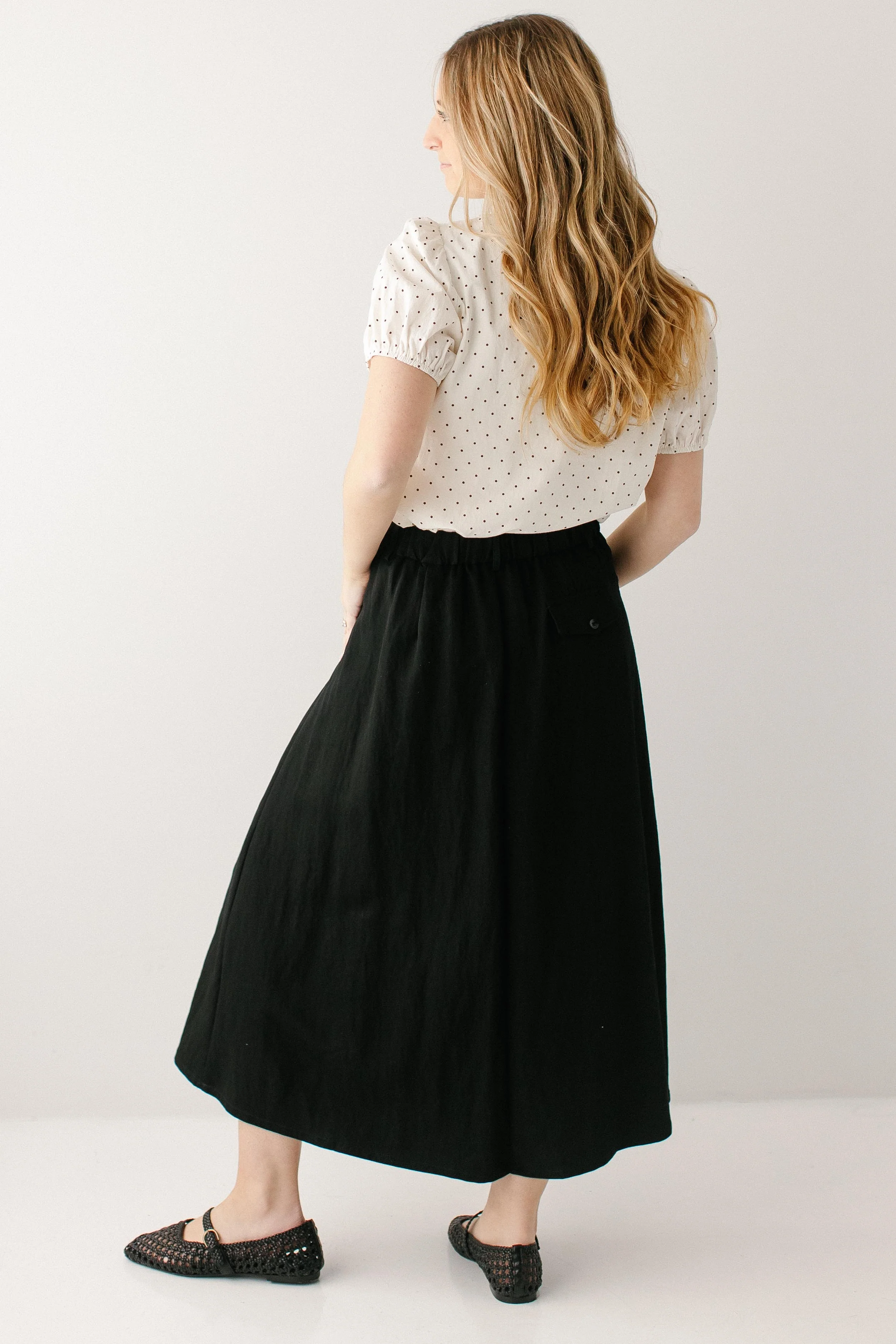 Thames A-Line Midi Skirt - Image 7